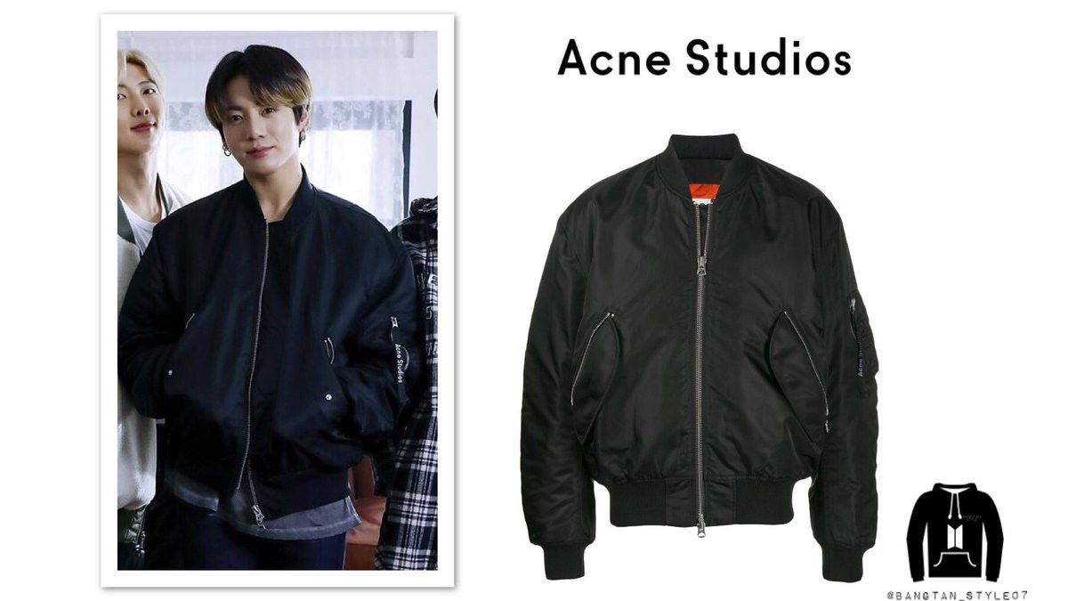 Acne Studios Makio MA-1 Jacket - Black Size US L / EU 52-54 / 3 - 10 Thumbnail