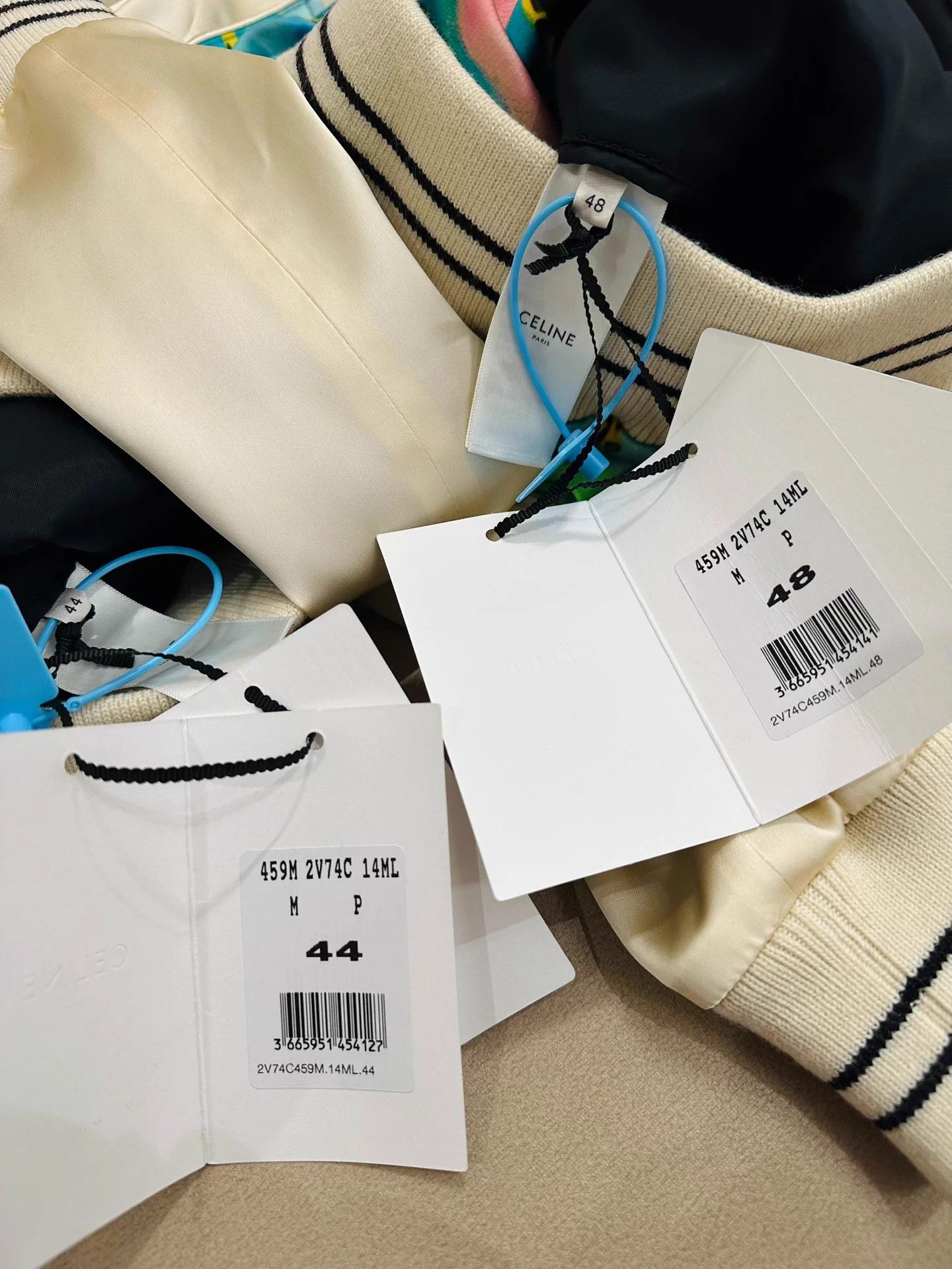 Celine Celine SS21 Hawaiian palm colorblock baseball jkt 44/48 Size US S / EU 44-46 / 1 - 5 Thumbnail
