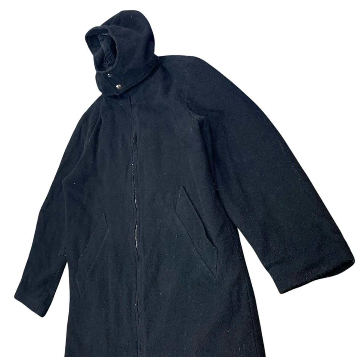agnes b. VINTAGE AGNES B ZIPPER HOODIE BLACK JACKET Size US M / EU 48-50 / 2 - 3 Thumbnail