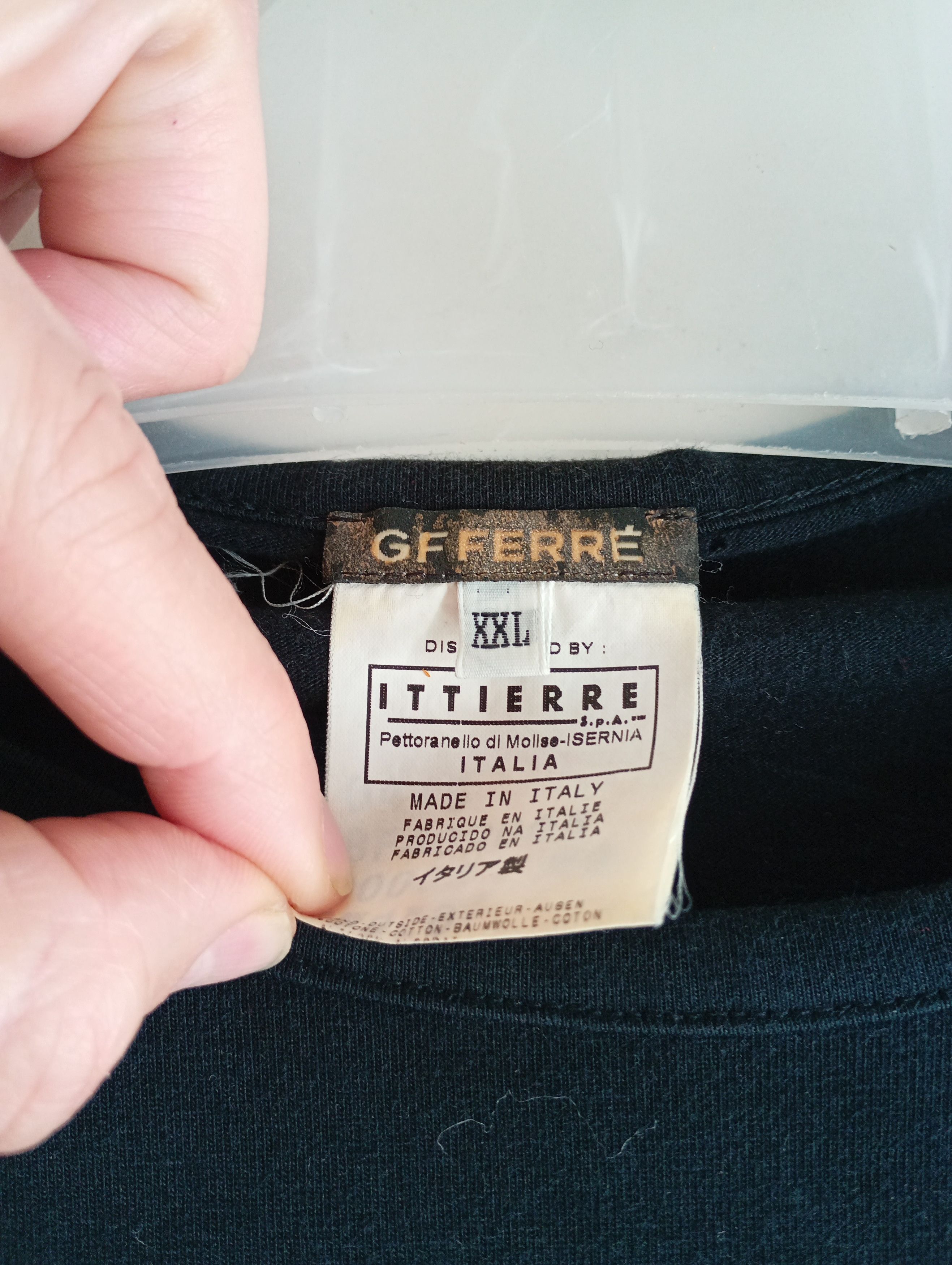 GF Ferre × Gianfranco Ferre × Vintage Vintage Gianfranco Ferre Long Sleeve Tshirt Size US XL / EU 56 / 4 - 6 Thumbnail