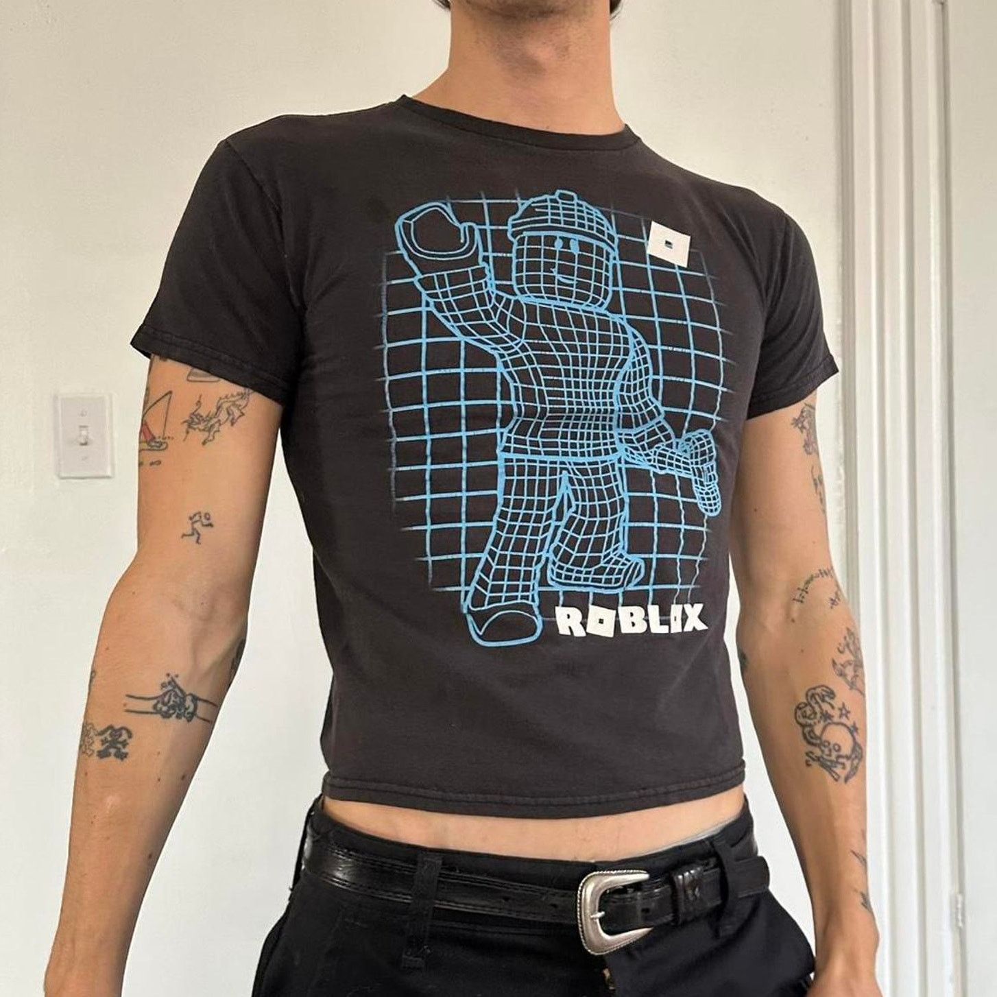 Vintage Iconic Vintage Y2K Roblox Video Game Baby tee Size XS / US 0-2 / IT 36-38 - 5 Thumbnail