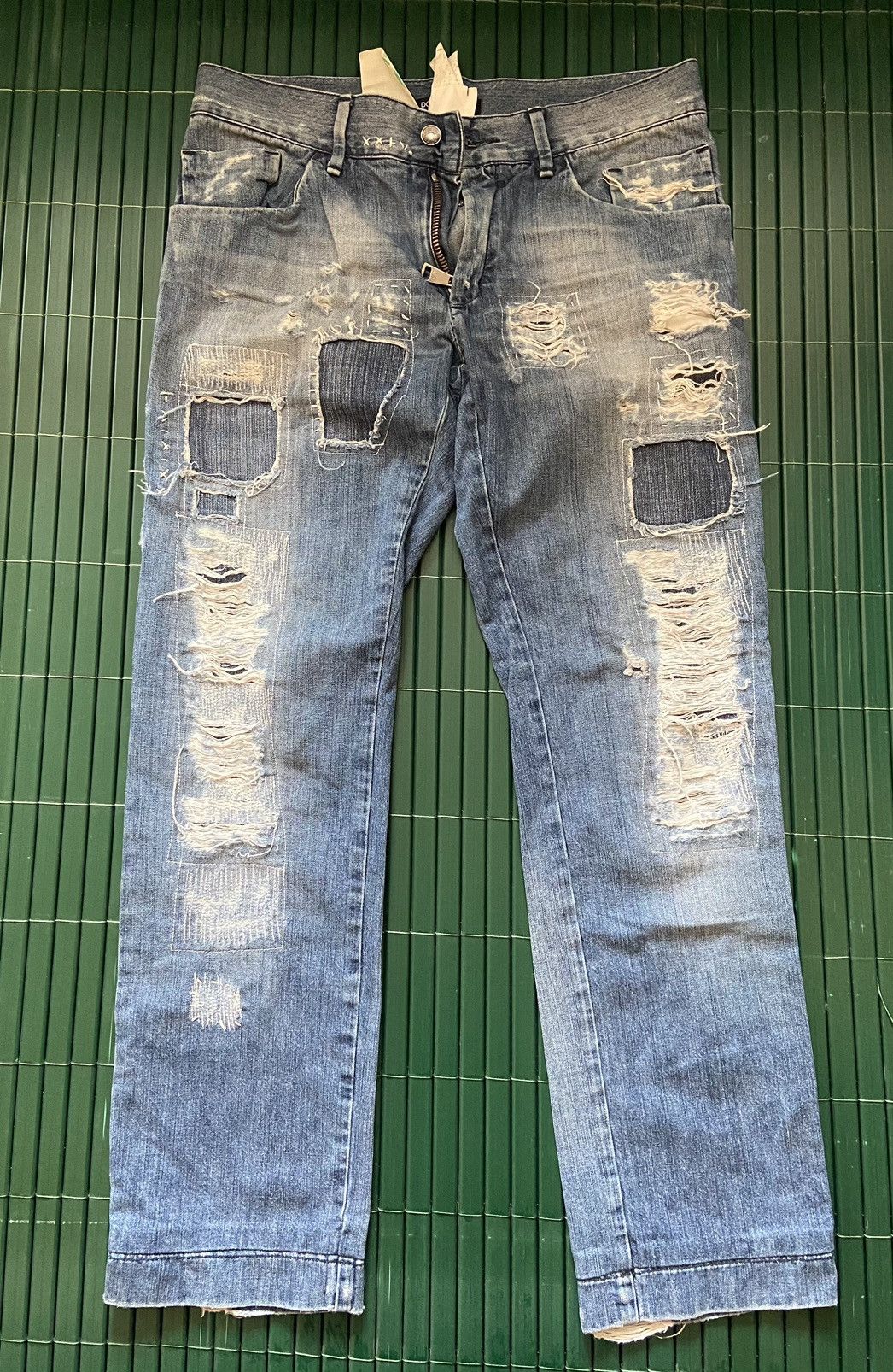 image of Dolce Gabbana x Vintage Dolce&gabbana Vintage Denim in Blue, Men's (Size 36)