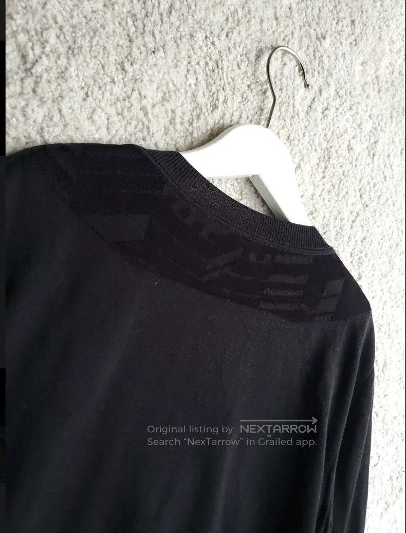 Hermes Hermes Dark pattern black knitted sweater Size S / US 4 / IT 40 - 6 Thumbnail