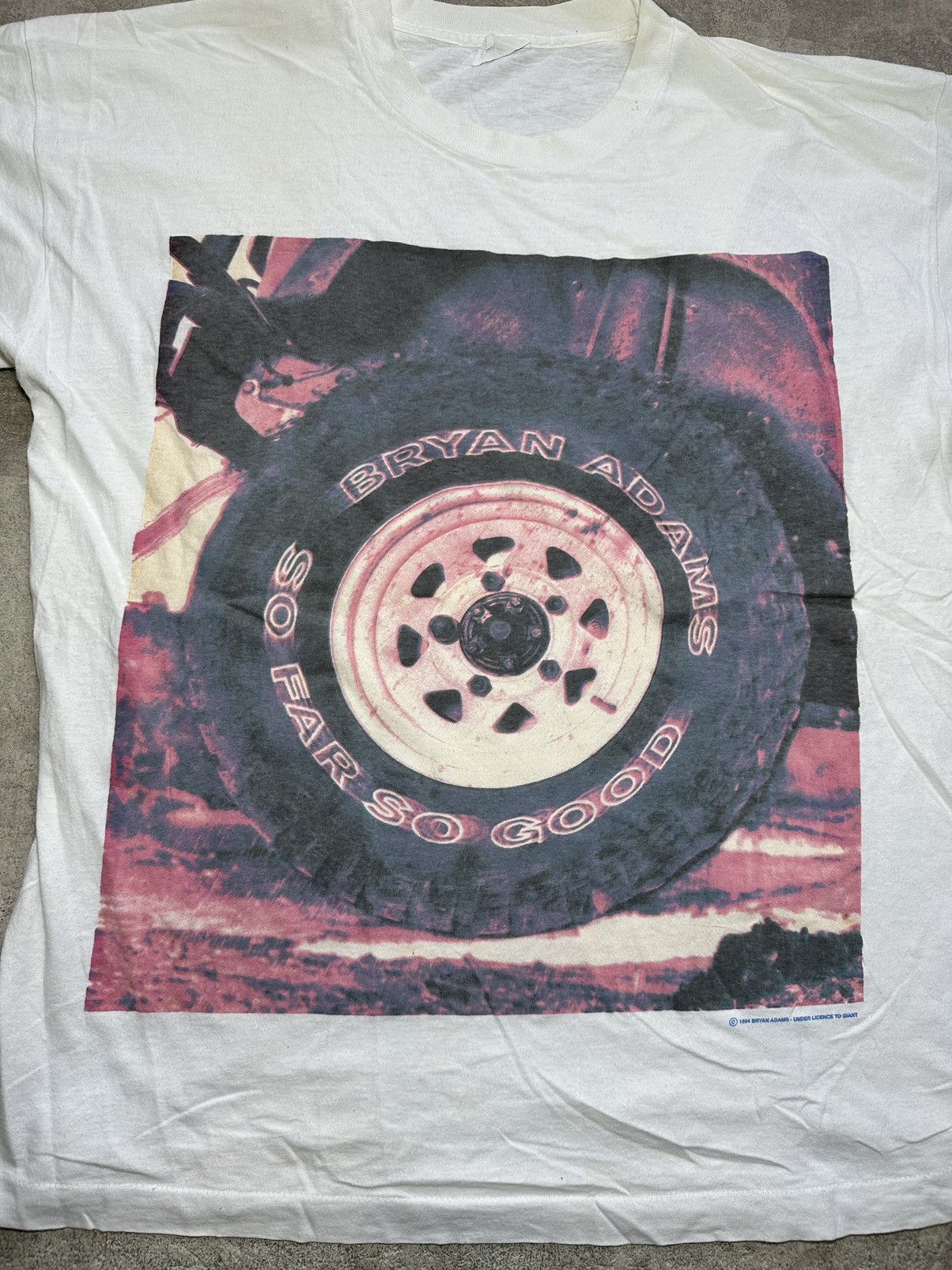 Band Tees × Vintage Vintage 1994 Bryan Adams So Far So Good Tour Band 90s Tee Size US L / EU 52-54 / 3 - 3 Thumbnail