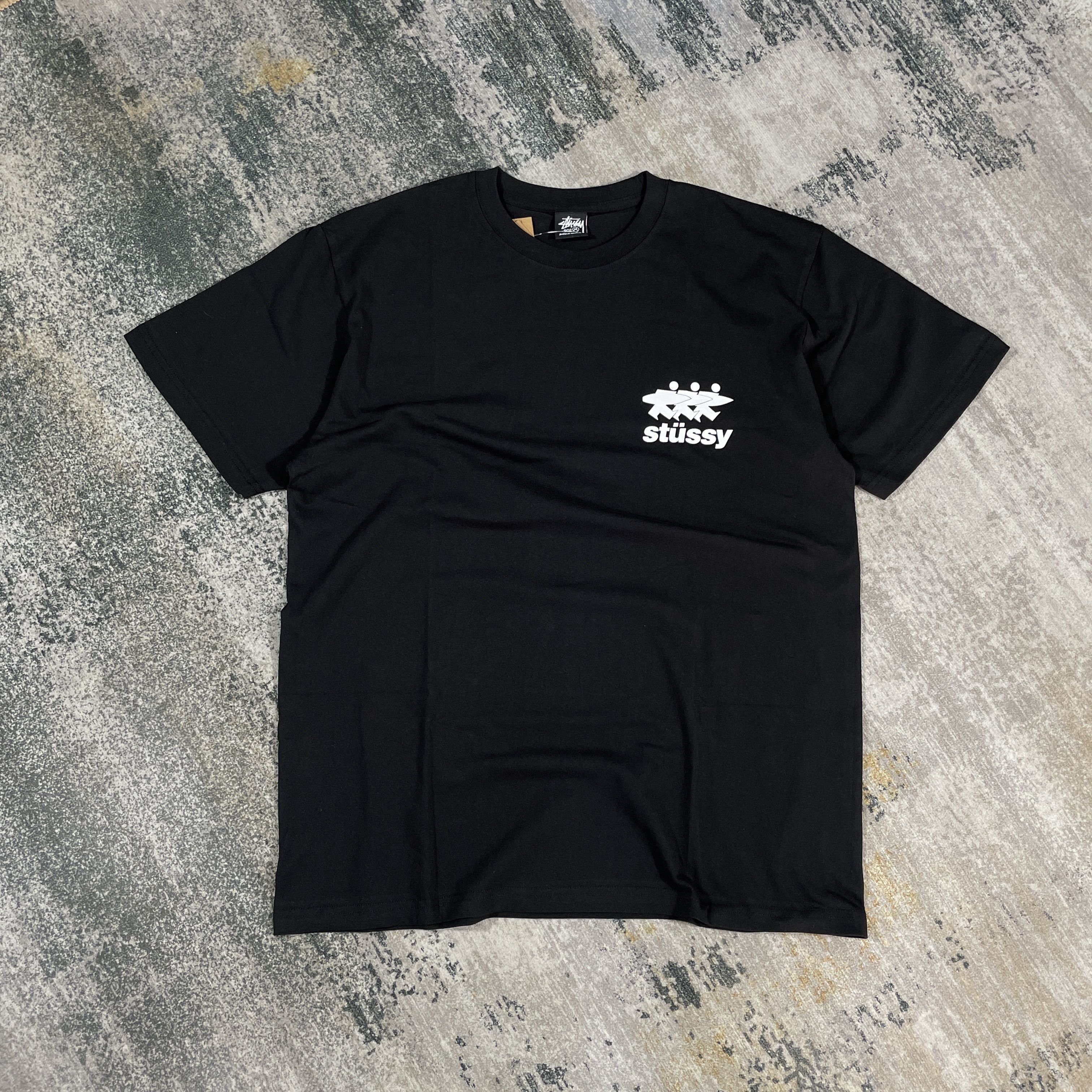 Stussy Stussy Surfwalk Tee in Black M Size US M / EU 48-50 / 2 - 4 Thumbnail
