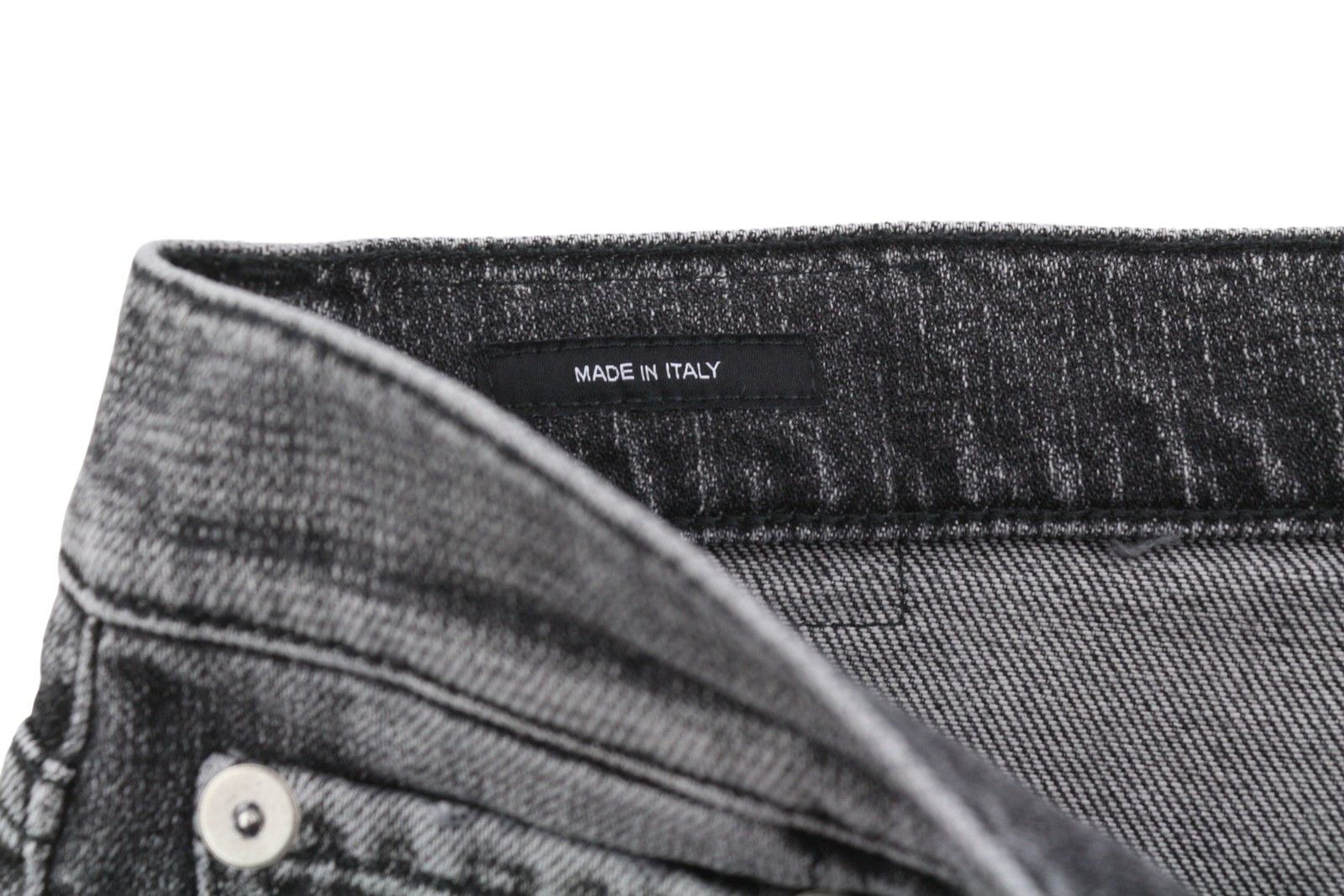 R13 BOYFRIEND 27 Vintage Grey Cropped Jeans 88837 Size 27" / US 4 / IT 40 - 7 Thumbnail