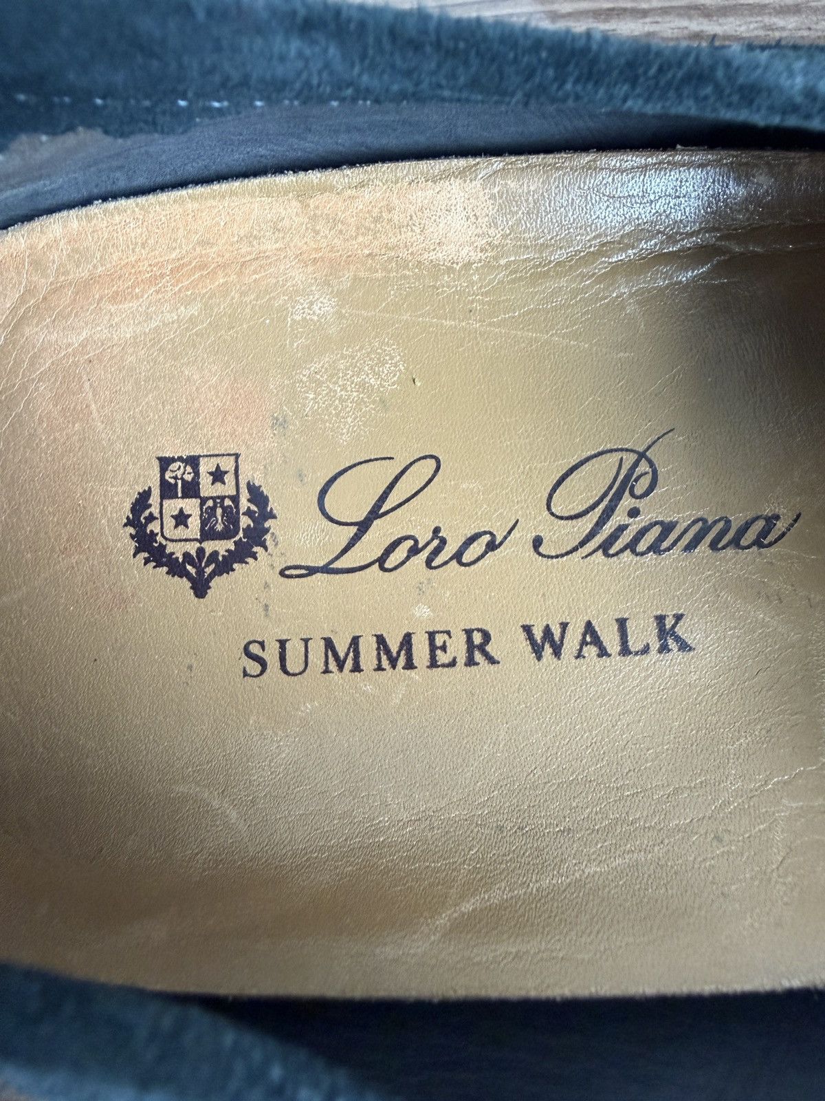 Loro Piana suede summer walk loafers Size US 11 / EU 44 - 8 Thumbnail