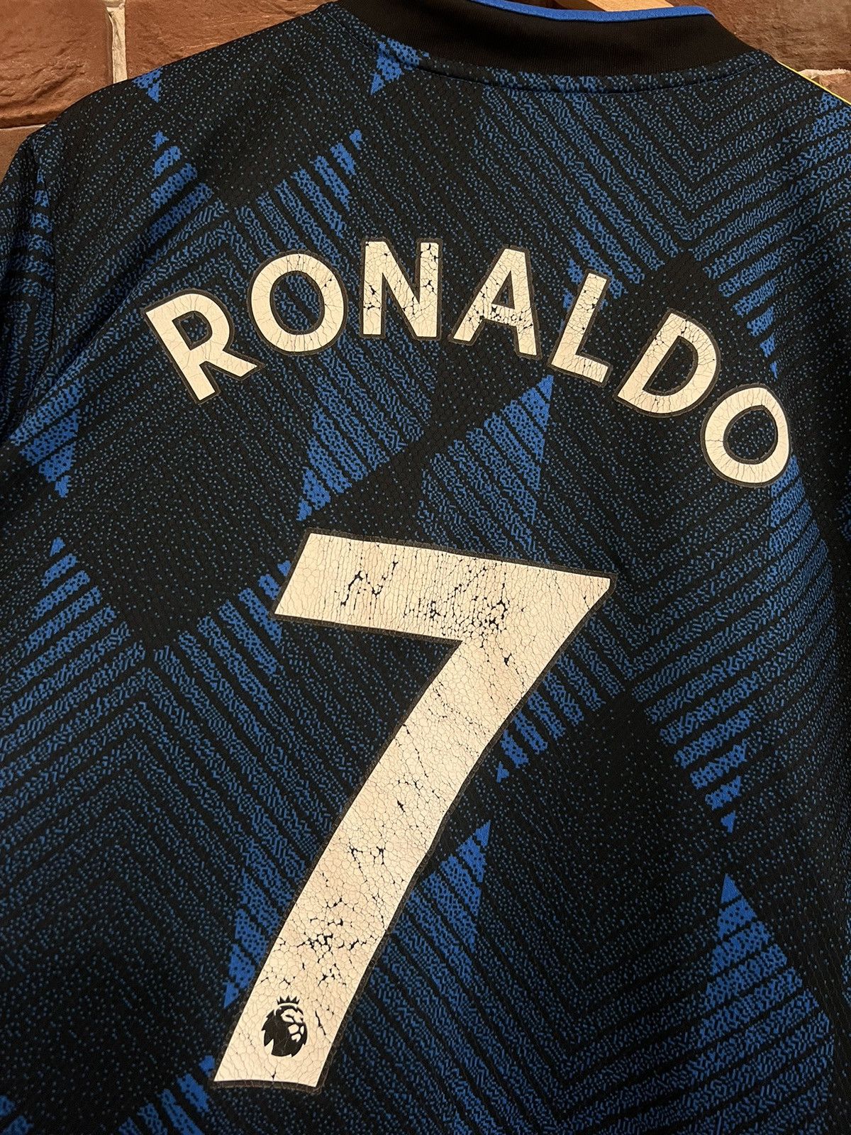 Nike Rare Manchester United #7 Ronaldo Adidas Football Jersey Hyp Size US XL / EU 56 / 4 - 3 Thumbnail
