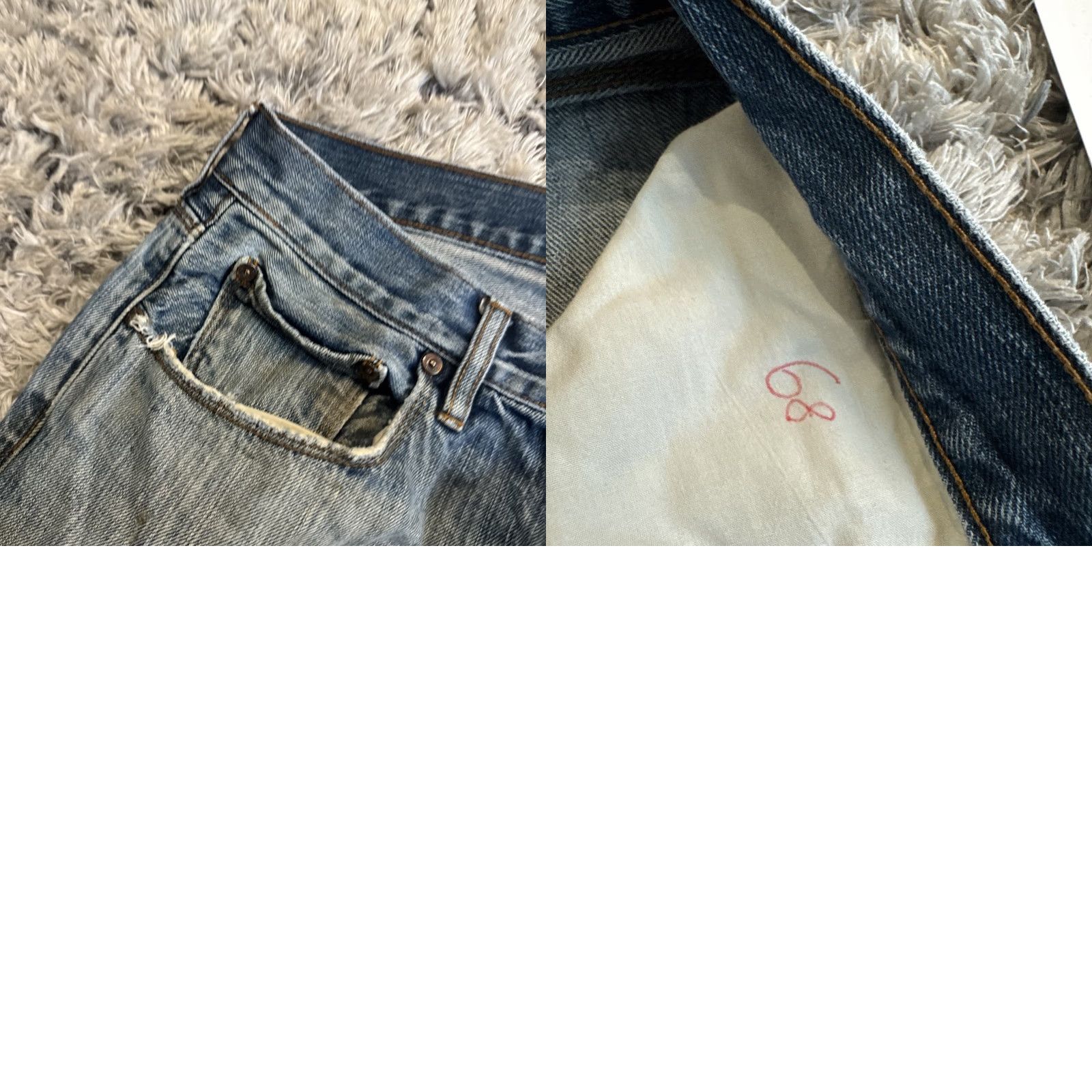 Gap VINTAGE Gap Jeans Straight Denim 32x29 Men Blue 00’s Y2K Thrashed Distressed HTF Mens Size US 32 / EU 48 - 9 Thumbnail