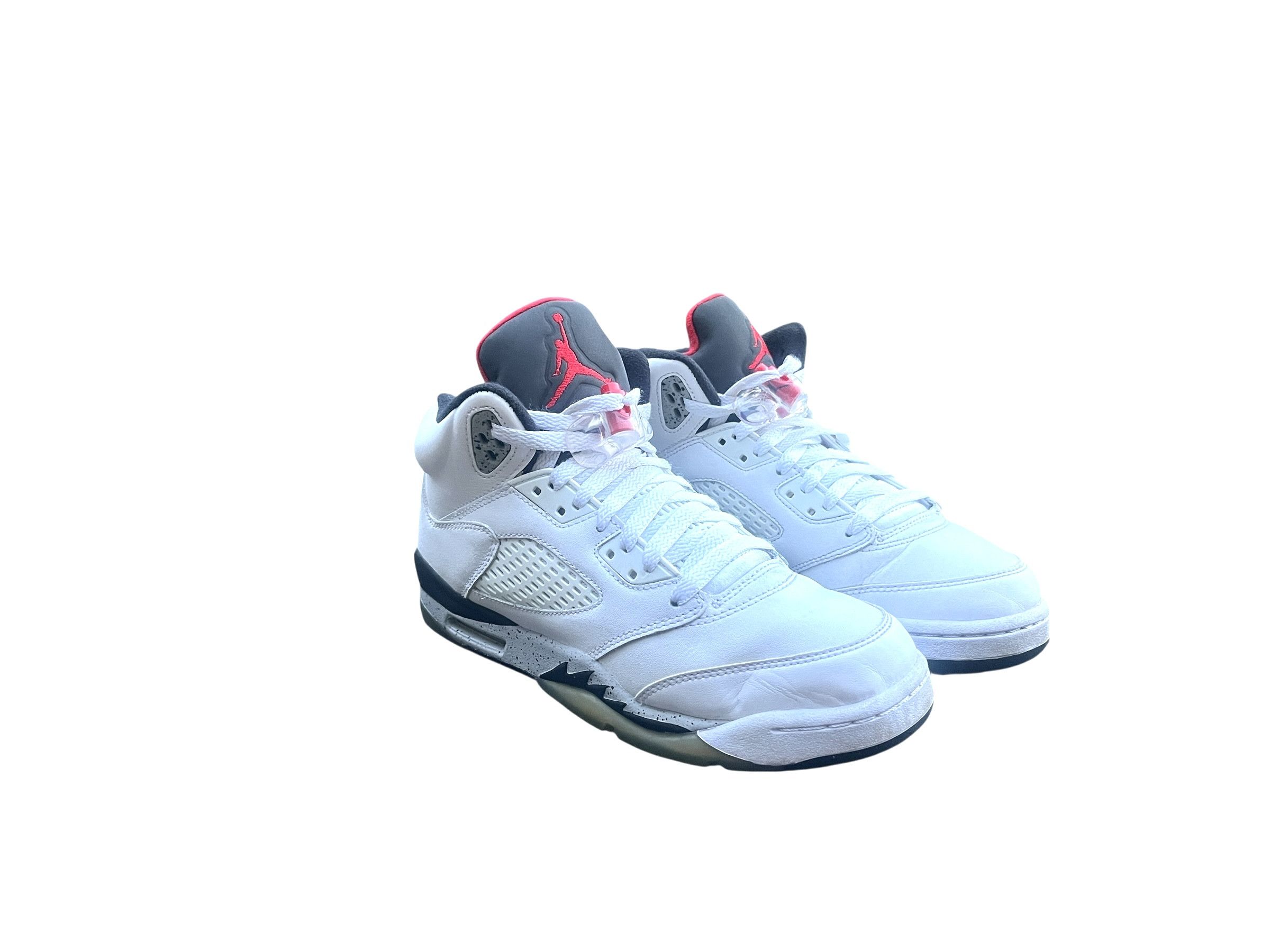 Jordan Brand Air Jordan 5 Retro White Cement 2017 Size 6Y Size US 6 / EU 39 - 7 Thumbnail
