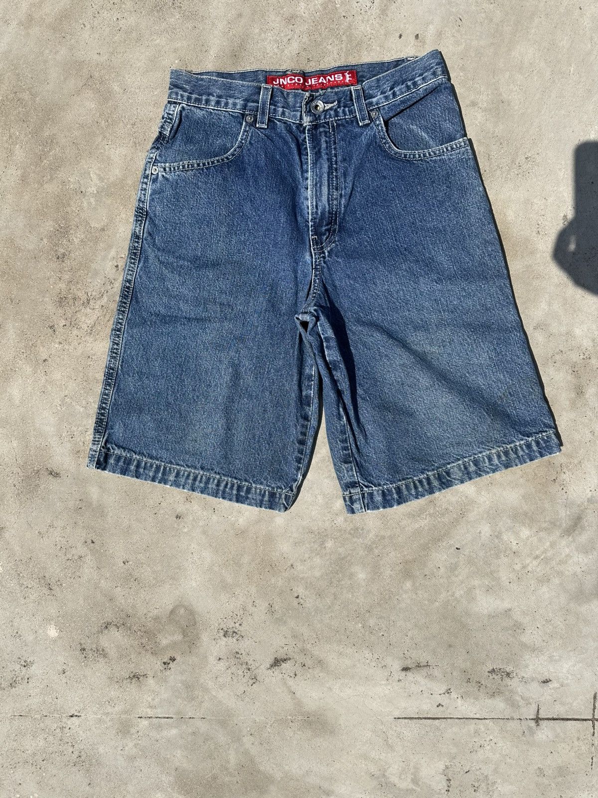 JNCO Vintage JNCO Jeans Denim Shorts (Kids Size 27) Size US 27 - 4 Thumbnail