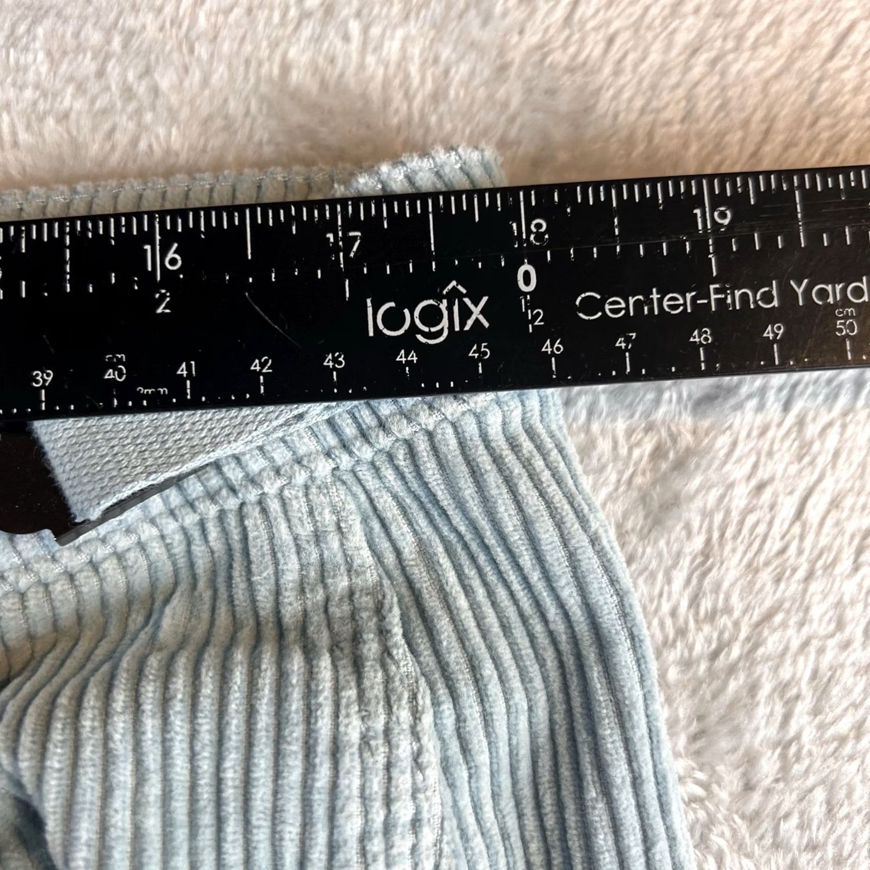 Empyre Empyre Corduroy Cargo Skate Pants Baggy Relaxed Fit Mens 32 (fits 36x30) Y2K Blue Corduroy Pants Mens 90s Baggy Casual Size US 32 / EU 48 - 4 Thumbnail