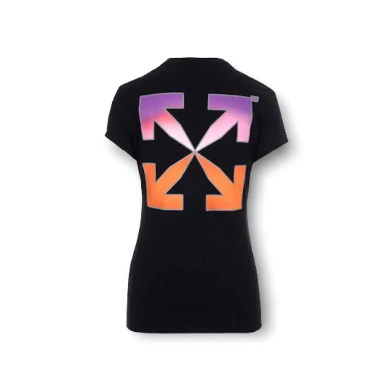 Off-White o1gr1nt0325 Gradient Carryover Fitted T-Shirt in Black Size XS / US 0-2 / IT 36-38 - 2 Thumbnail