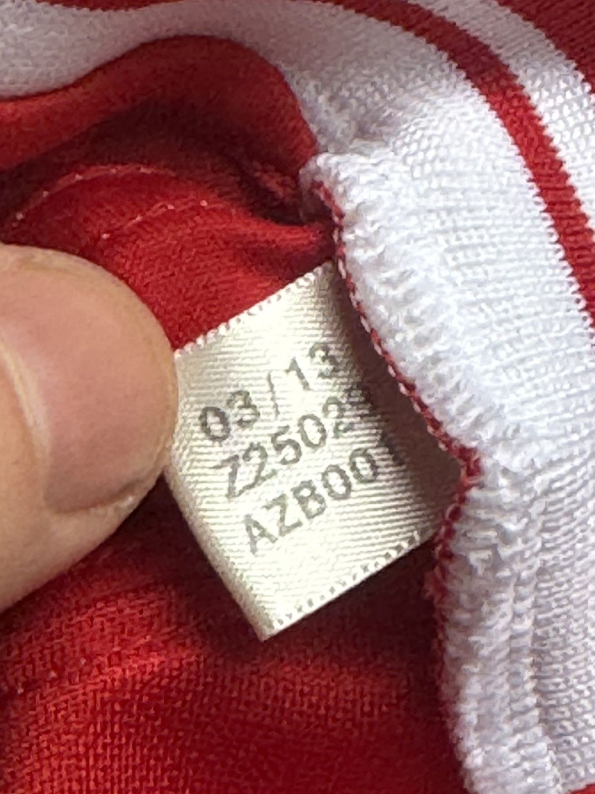 Adidas 2012 Adidas Bayern Munchen red soccer jersey bundesliga Size US XL / EU 56 / 4 - 7 Thumbnail