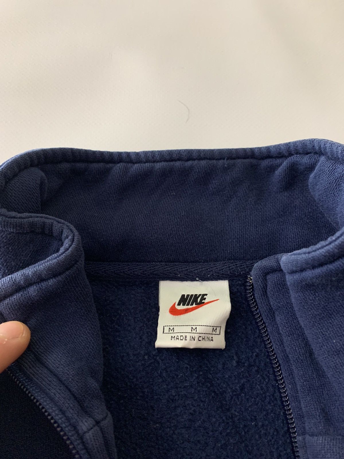 Nike Vintage Nike sweatshirt 90s M big logo swoosh Size M / US 6-8 / IT 42-44 - 4 Thumbnail