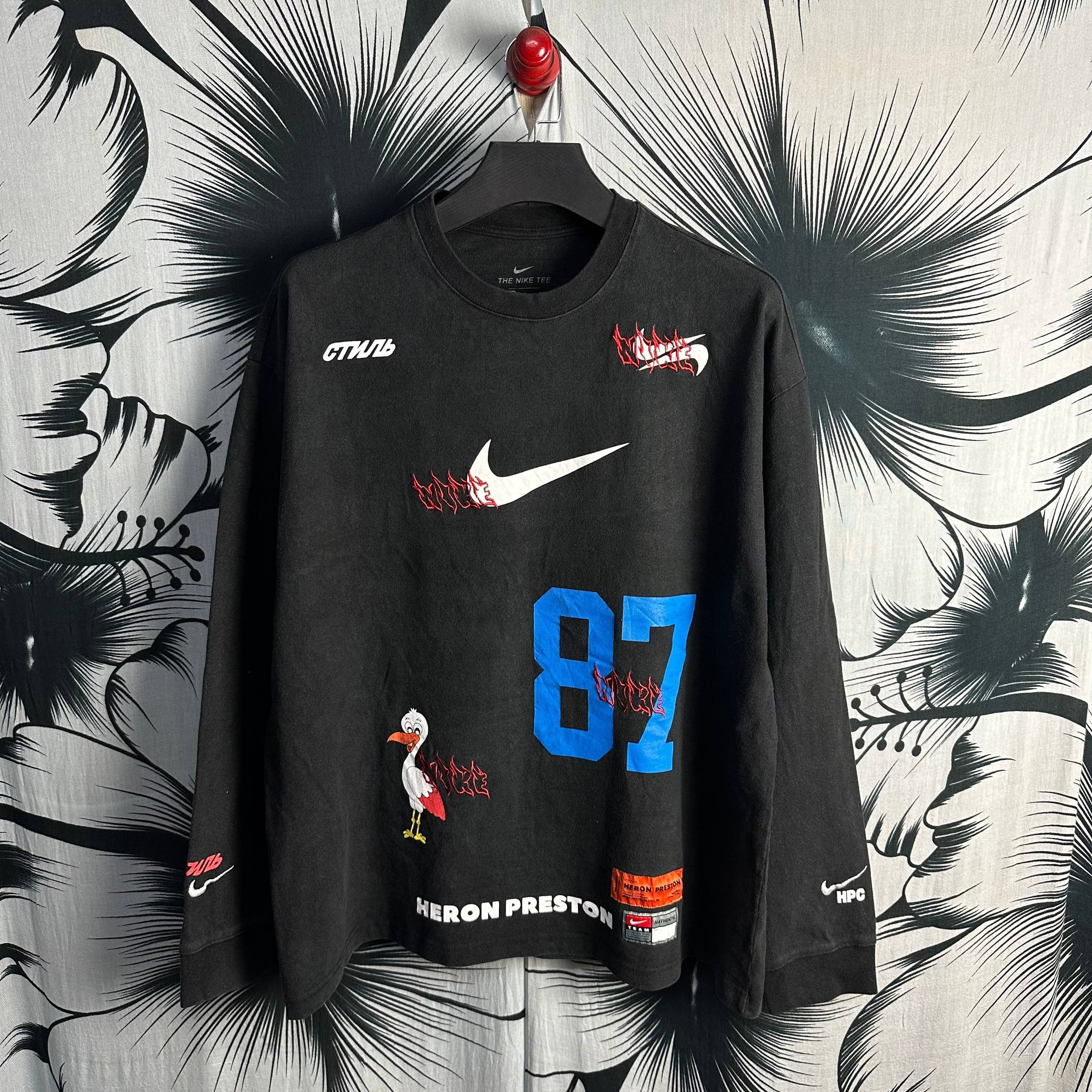 Heron Preston London Moscow World Tour Shirt | Grailed