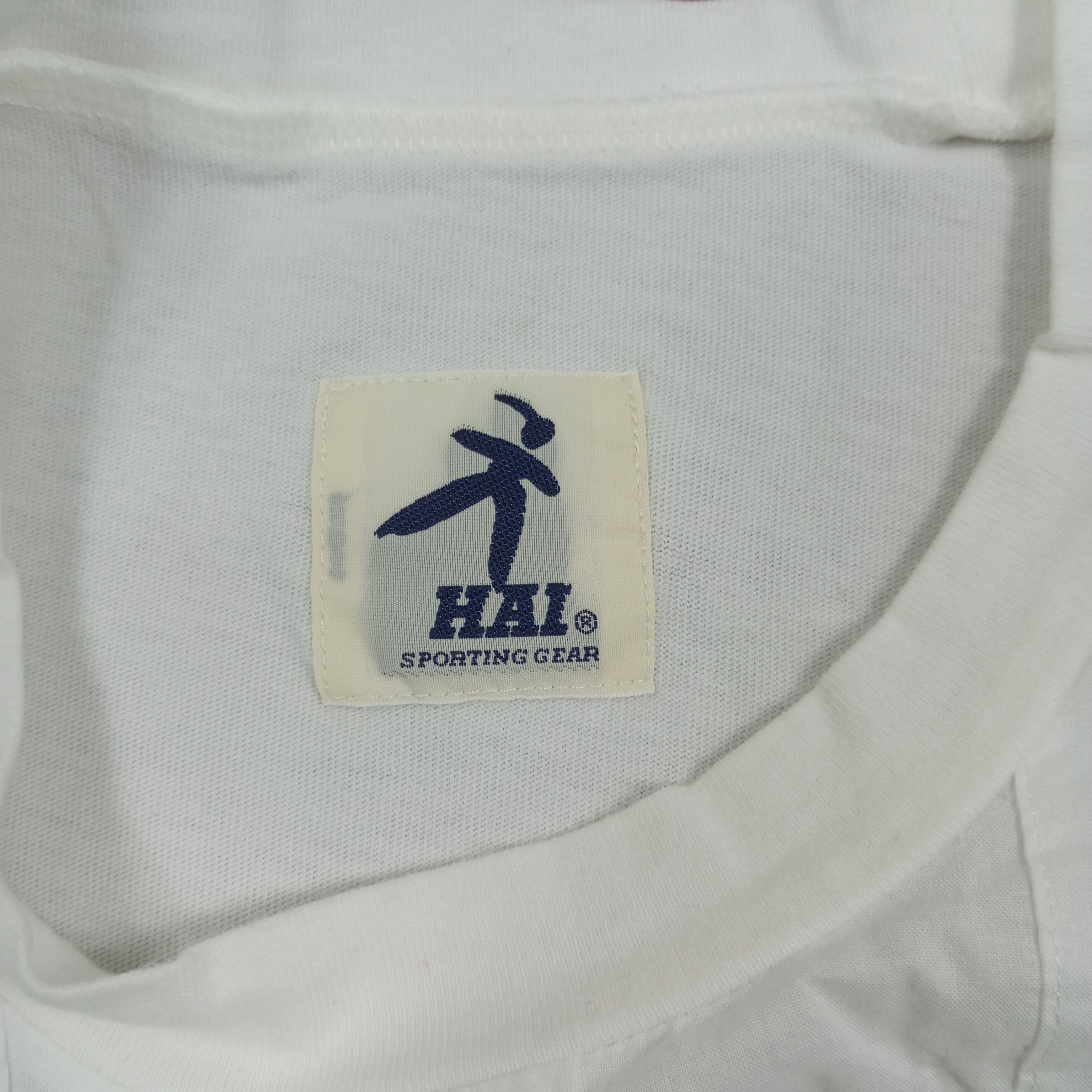 Hai Sporting Gear × Issey Miyake × Vintage Hai Sporting Gear By Issey Miyake Designer Brand Tshirt Size S / US 4 / IT 40 - 5 Thumbnail