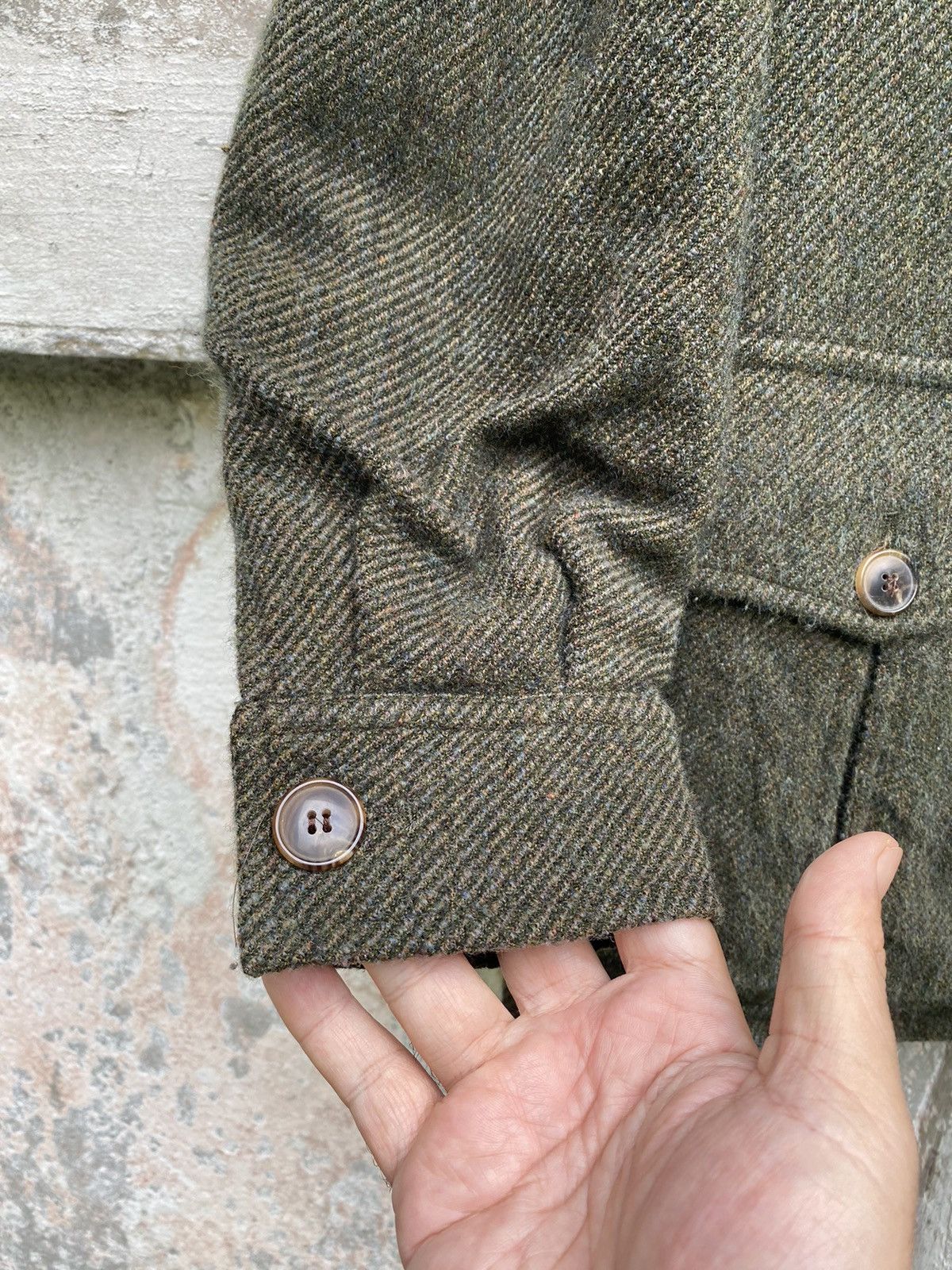 Luciano Barbera Nice Design Luciano Barbera Wool Field Jacket Size US S / EU 44-46 / 1 - 6 Thumbnail
