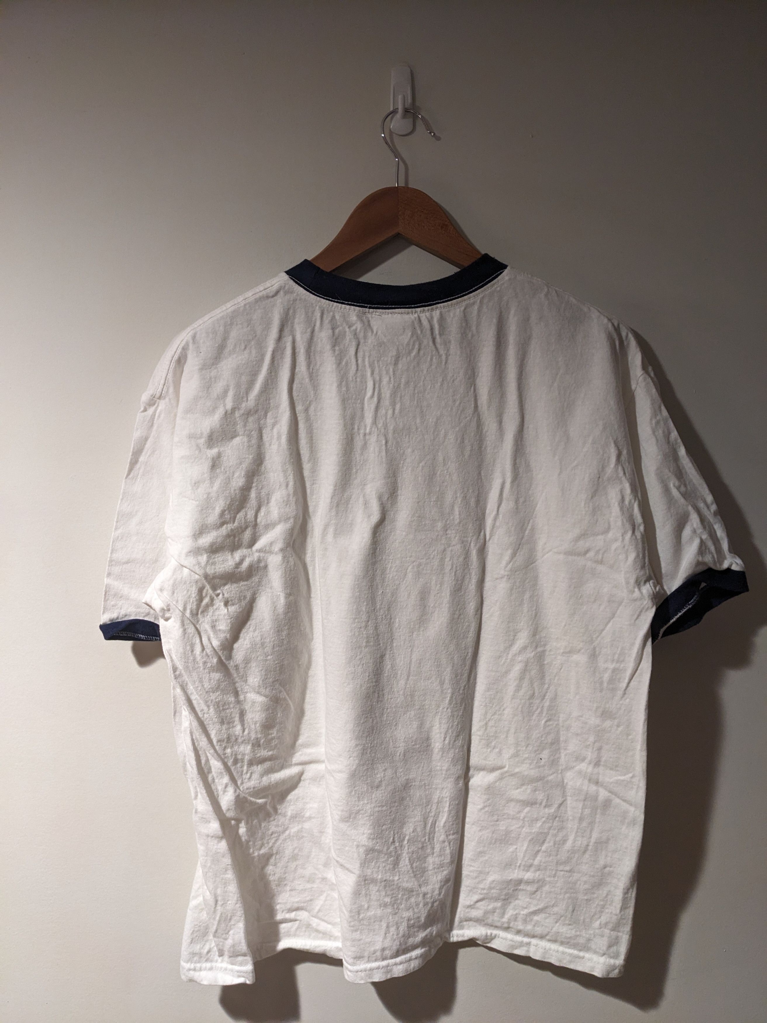 MLB Vintage Y2K New York Yankees Yogi Berra Ringer T-shirt Size US L / EU 52-54 / 3 - 6 Thumbnail