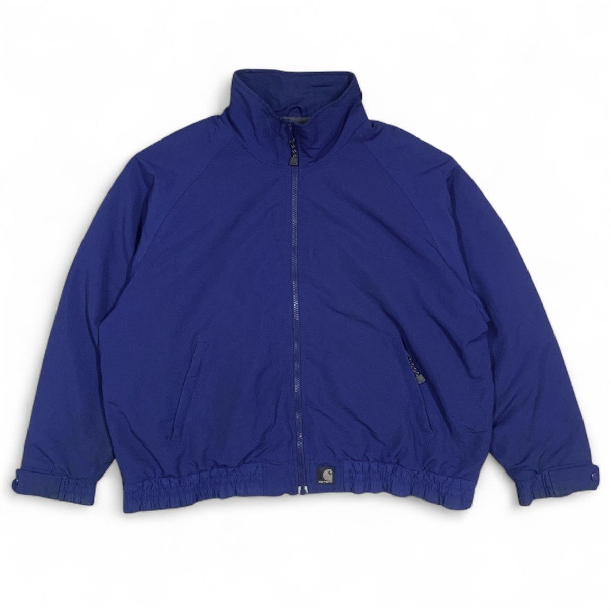 Carhartt Vtg Carhartt Fleece Lined Nylon Jacket Size US XL / EU 56 / 4 - 1 Thumbnail