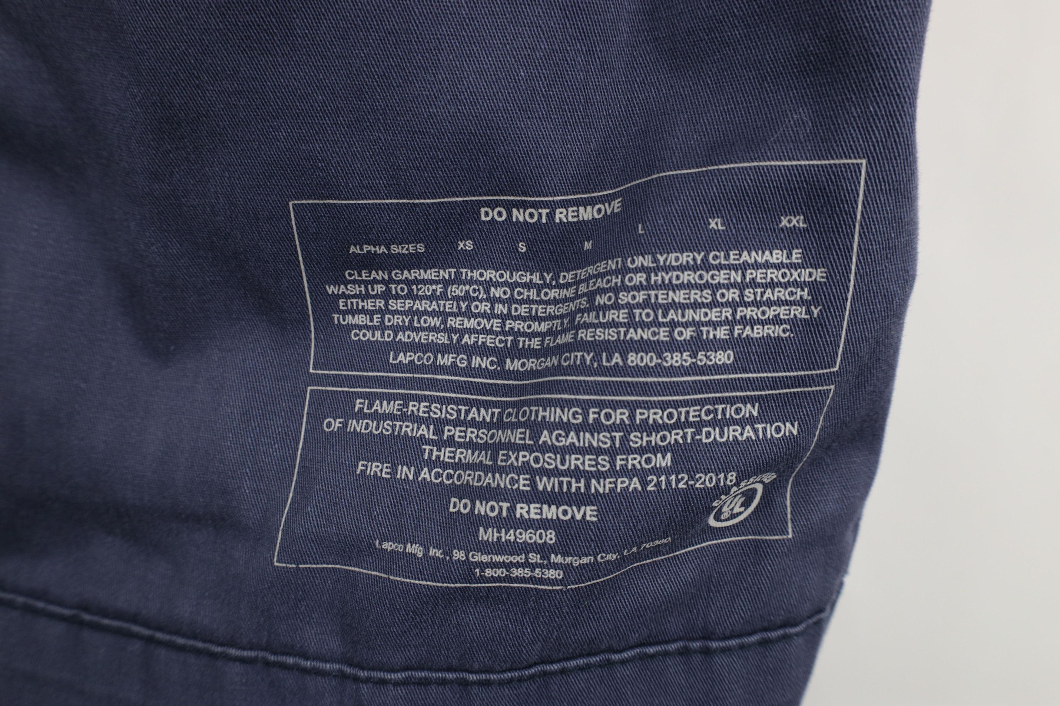 Vintage Vintage Streetwear Flame Fire Resistant ATPV 24 Work Jacket Size US XL / EU 56 / 4 - 11 Thumbnail