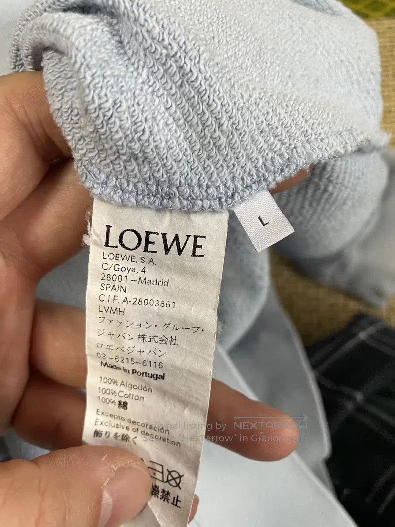 Loewe Loewe Gold thread embroidered sweatshirt, orange Size L / US 10 / IT 46 - 3 Thumbnail