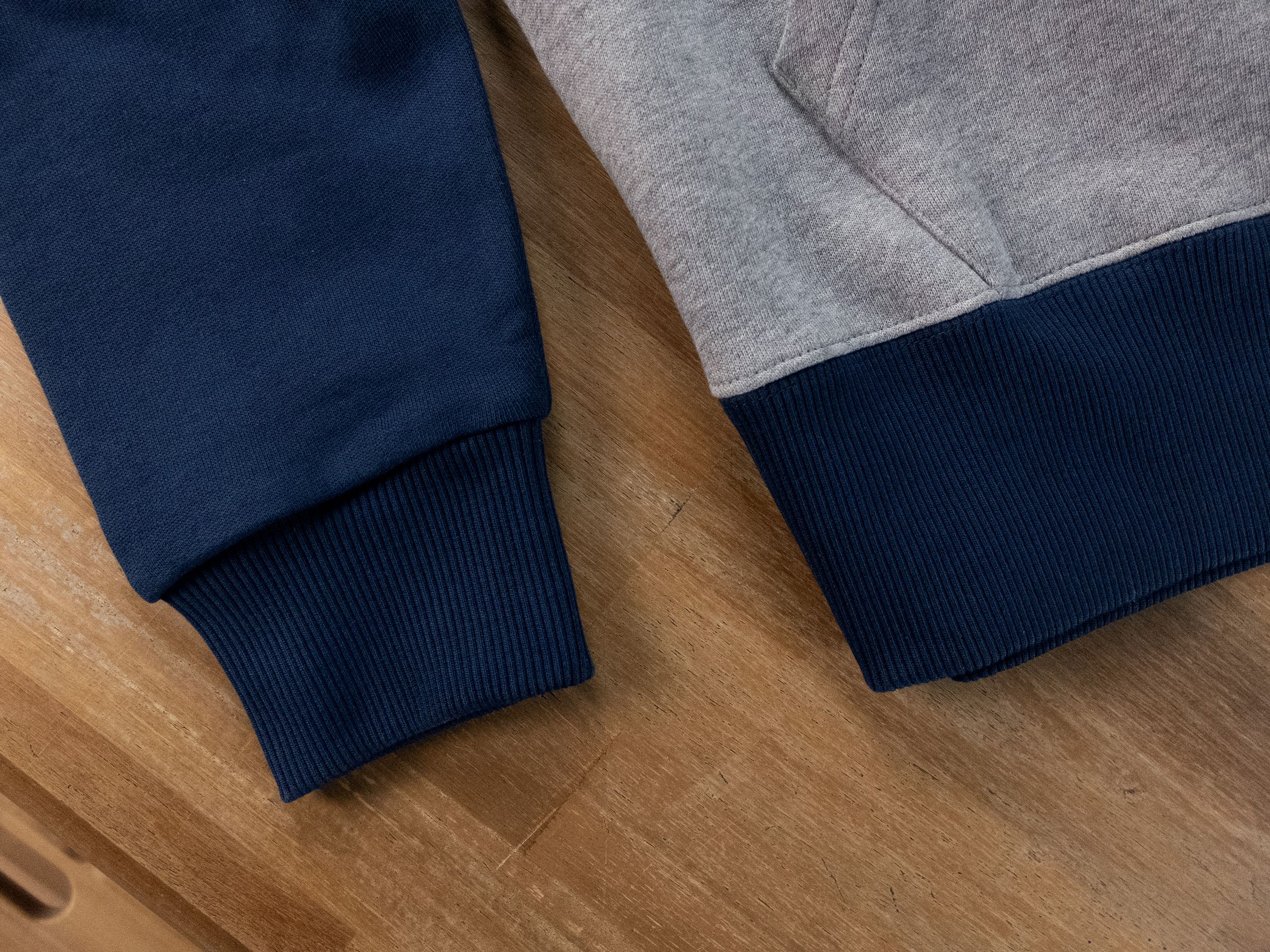 Kenzo KENZO gray & navy blue logo print hoodie sweatshirt Large Size US L / EU 52-54 / 3 - 9 Thumbnail