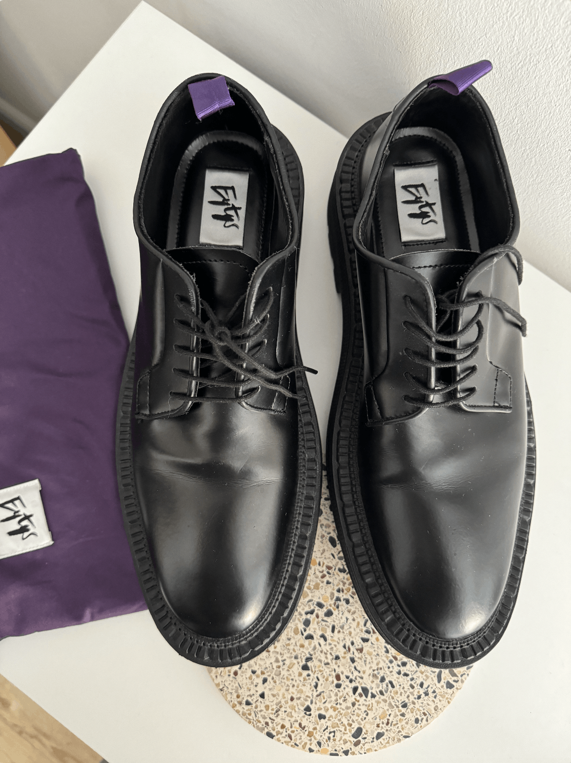 Eytys Alexis Leather Dress Shoes 45/11.5 Size US 11.5 / EU 44-45 - 4 Thumbnail