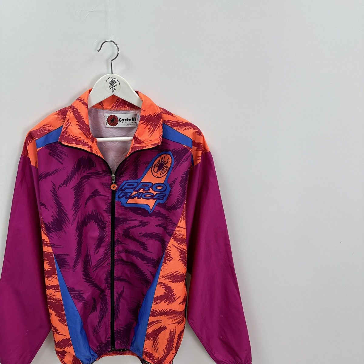 Vintage Vintage 90s Castelli Pro Race Windbreaker cycling jacket Size US M / EU 48-50 / 2 - 2 Thumbnail