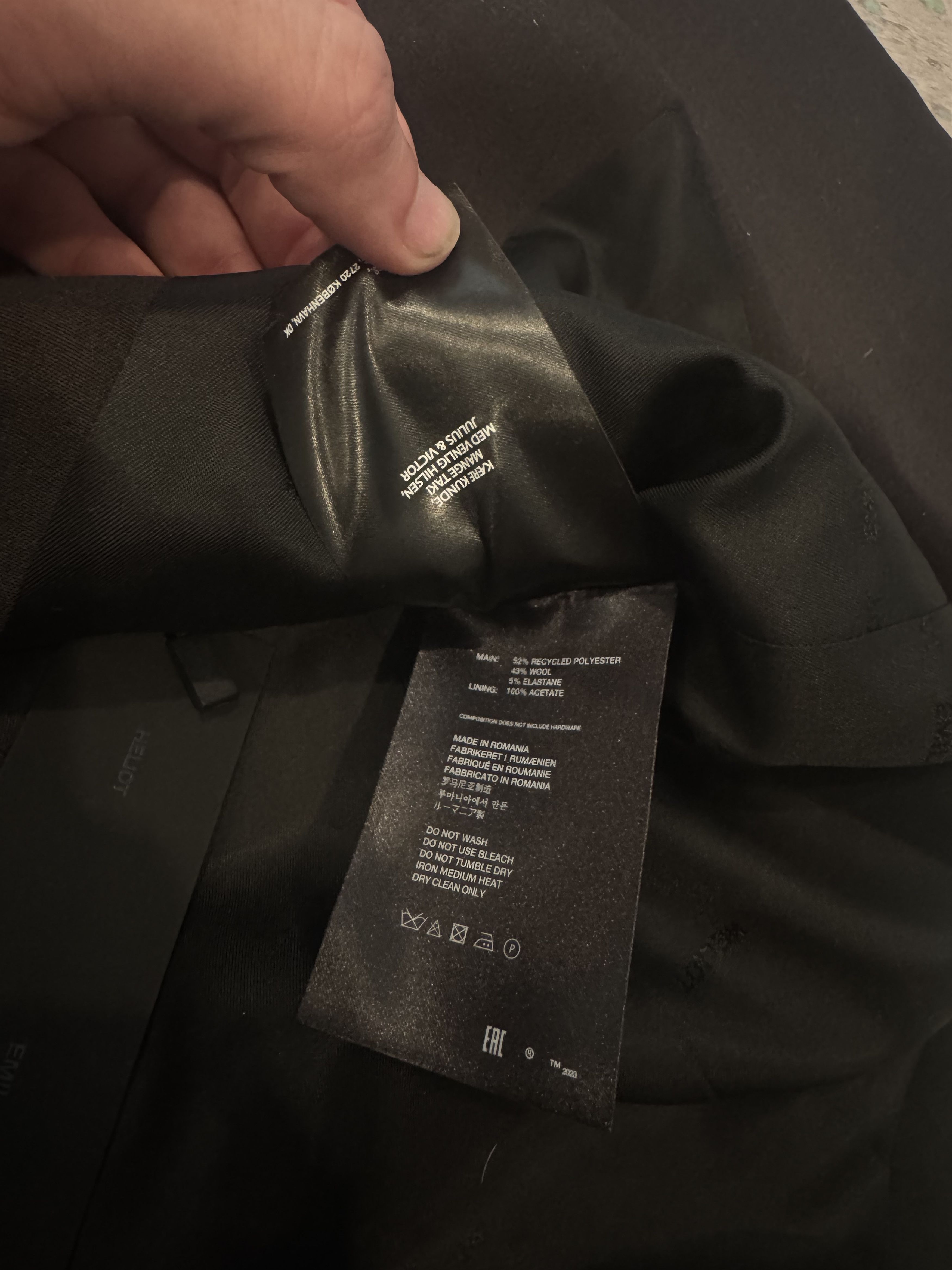 Heliot Emil Integrated harness blazer Size 48R - 7 Thumbnail