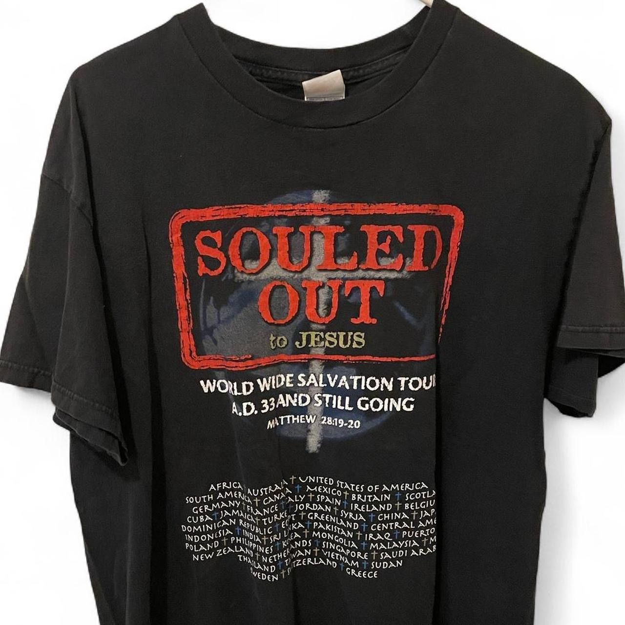 Vintage Vintage 1991 Born to Die Jesus Christ Harley Style t shirt 