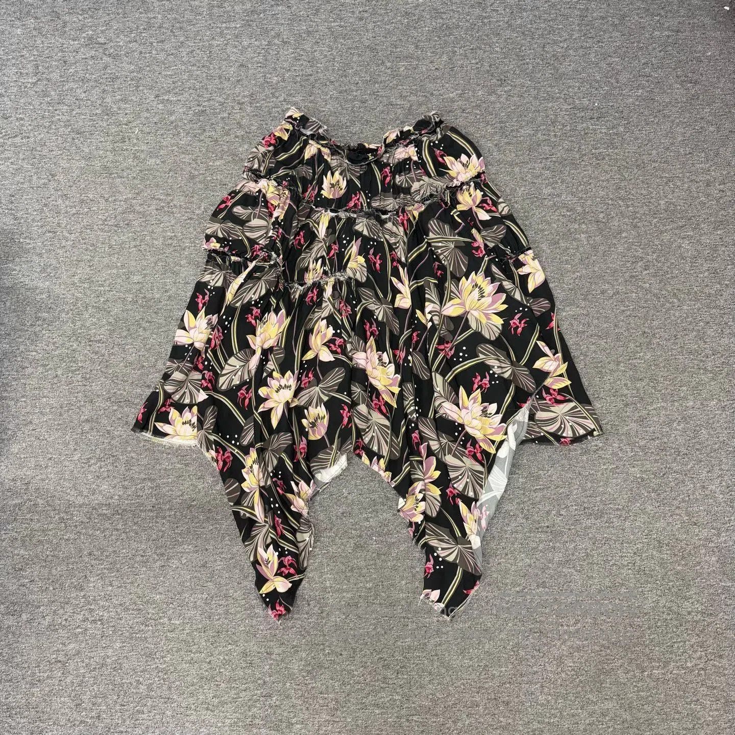 Loewe Loewe Irregular Hem Printed Dress. Size XXS / US 00 / IT 34 - 3 Thumbnail
