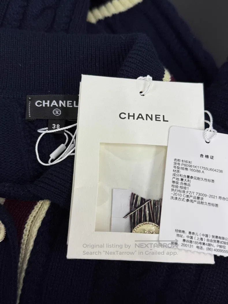 Chanel Chanel 26C College Style Cashmere Knitwear sweater Size XS / US 0-2 / IT 36-38 - 4 Thumbnail