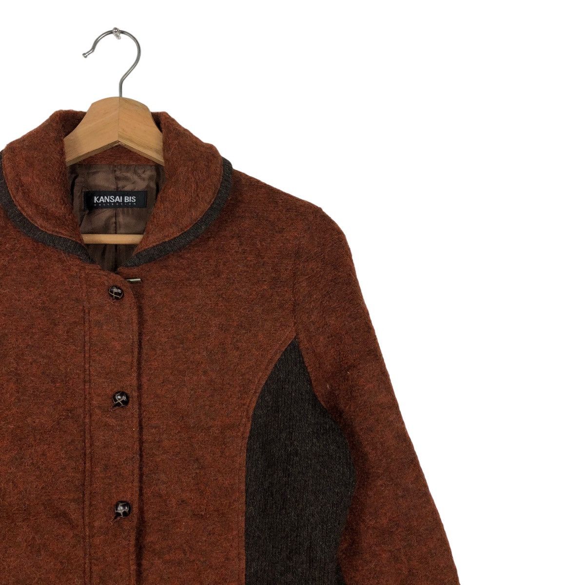 Japanese Brand 🔥90’s Vintage Wool Chore Work Jacket Kansai Bis Japan Made Size M / US 6-8 / IT 42-44 - 6 Thumbnail