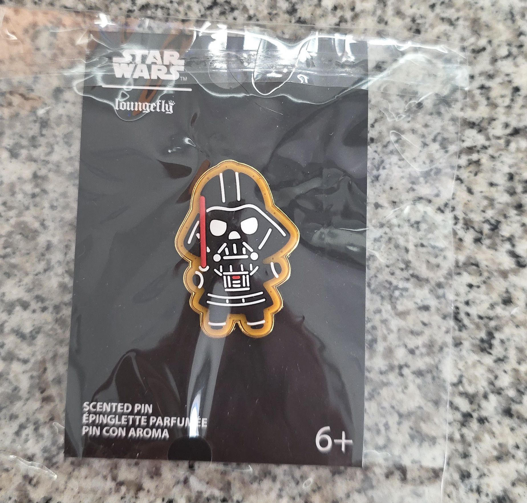 Star Wars NWT Loungefly Star Wars Darth Vader Gingerbread Scented Pin Size ONE SIZE - 1 Thumbnail