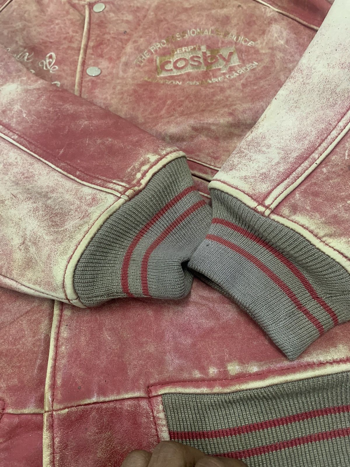 Genuine Leather 80s GERRY COSBY LEATHER BOMBER JACKET NICE FADED Size US M / EU 48-50 / 2 - 6 Thumbnail