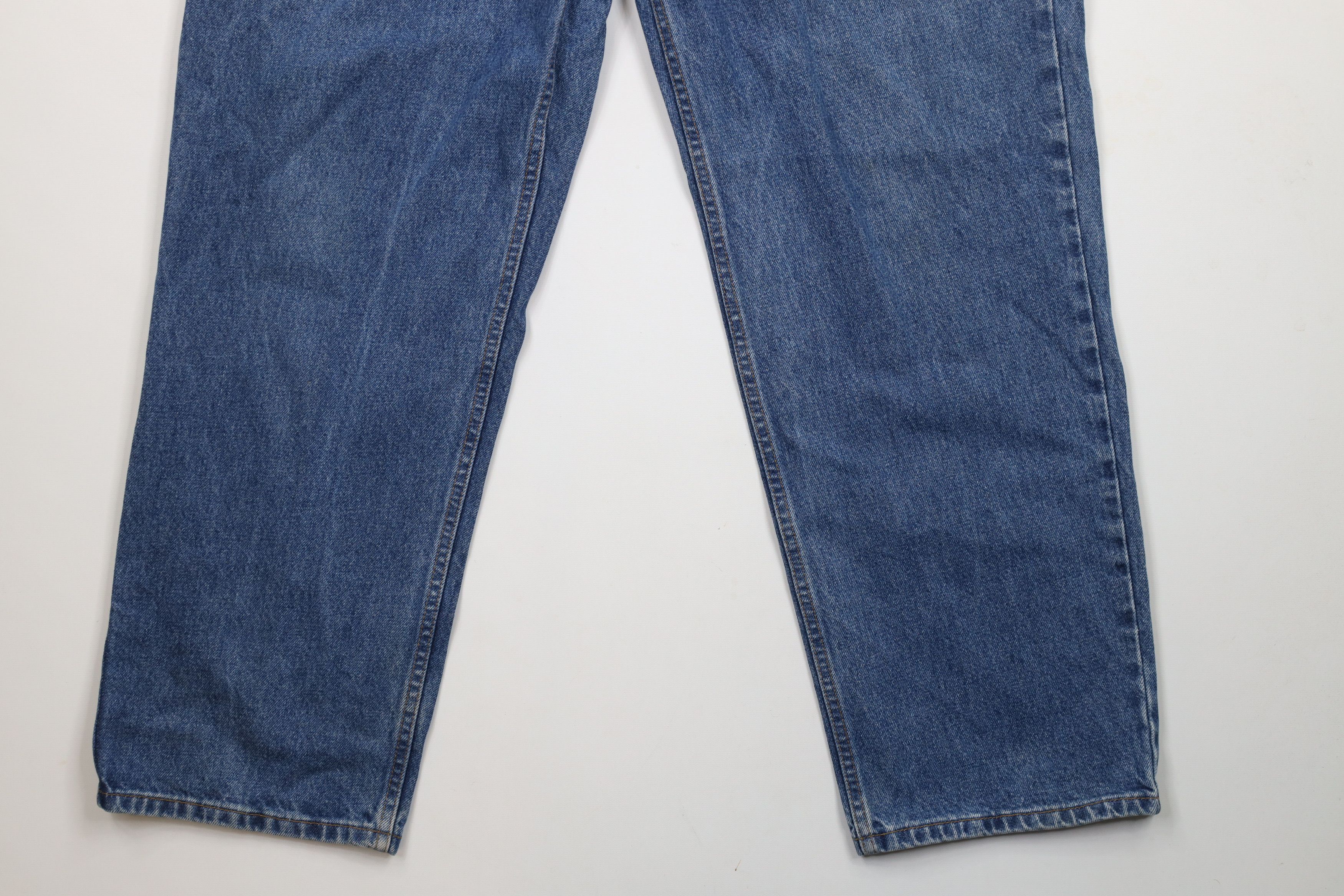 Vintage Vintage 90s Streetwear Baggy Fit Wide Leg Denim Jeans Blue Size US 40 / EU 56 - 4 Thumbnail