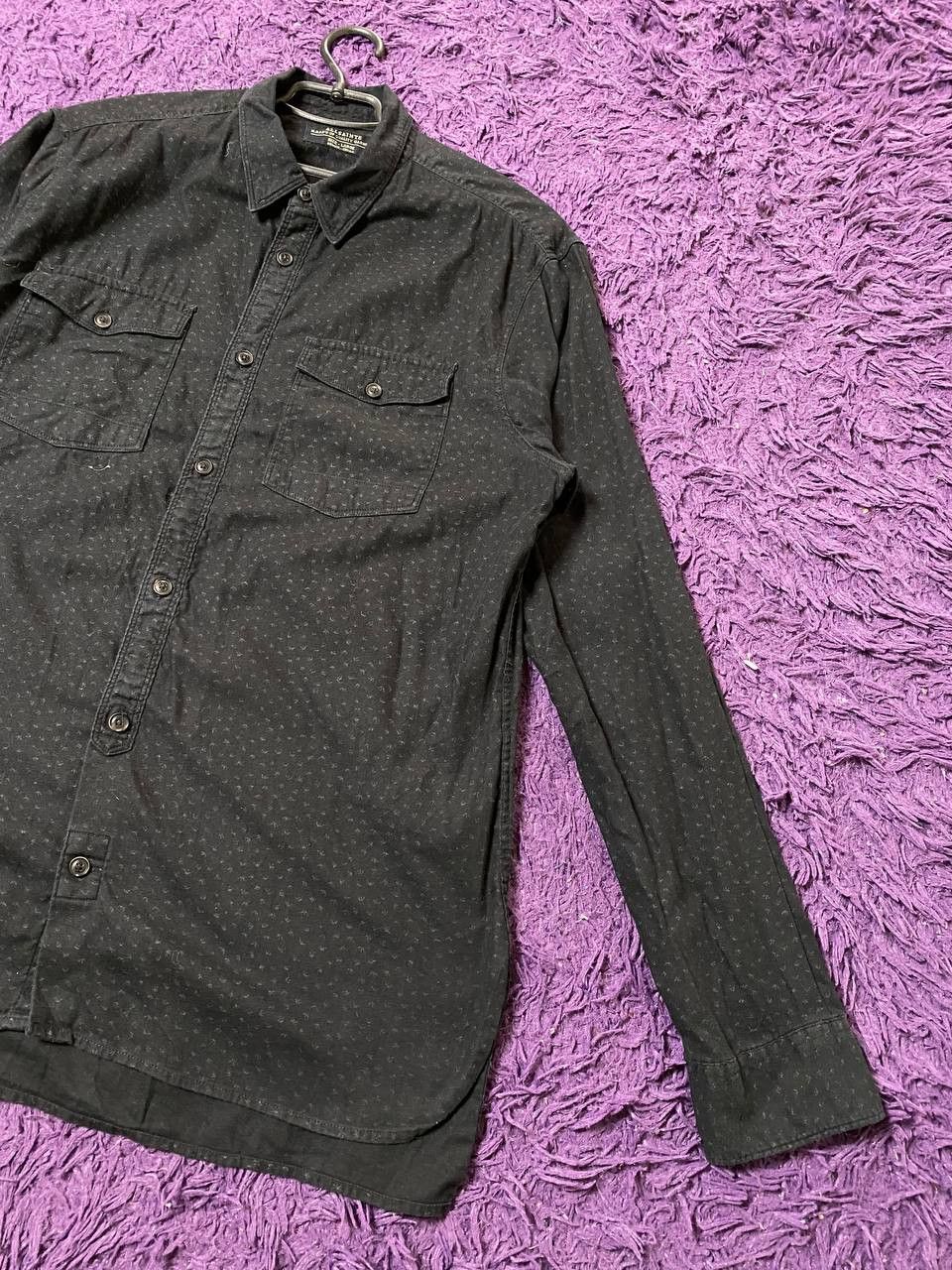 Allsaints Shirt Vintage Size L Allsaints Streetwear Avant-Garde Size US L / EU 52-54 / 3 - 3 Thumbnail