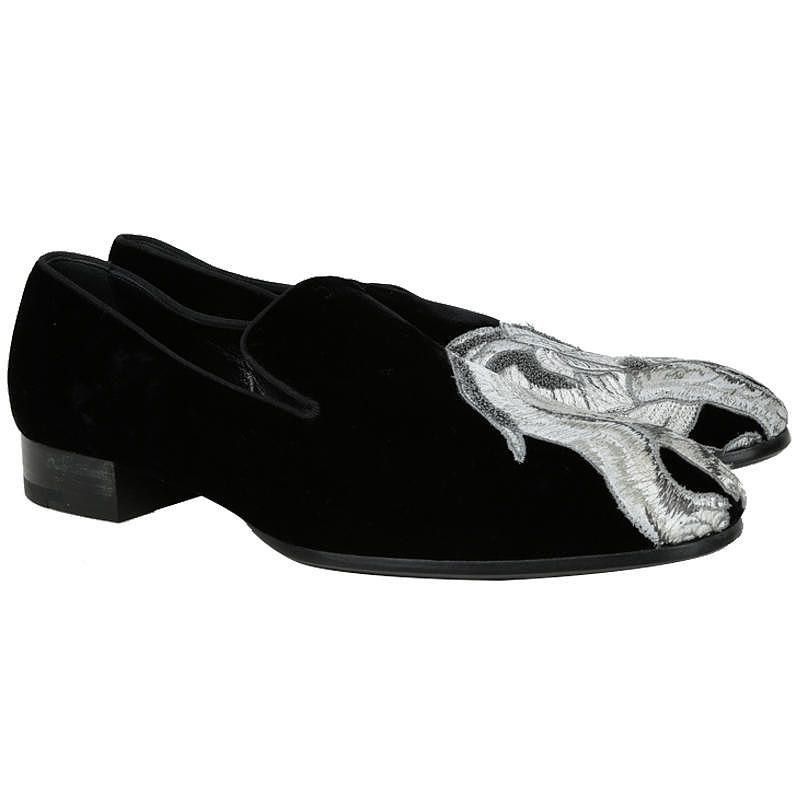 Louis Vuitton Louis Vuitton Embroidered Flat Shoes with Elephant Design - Size US 13 / EU 46 - 1 Thumbnail