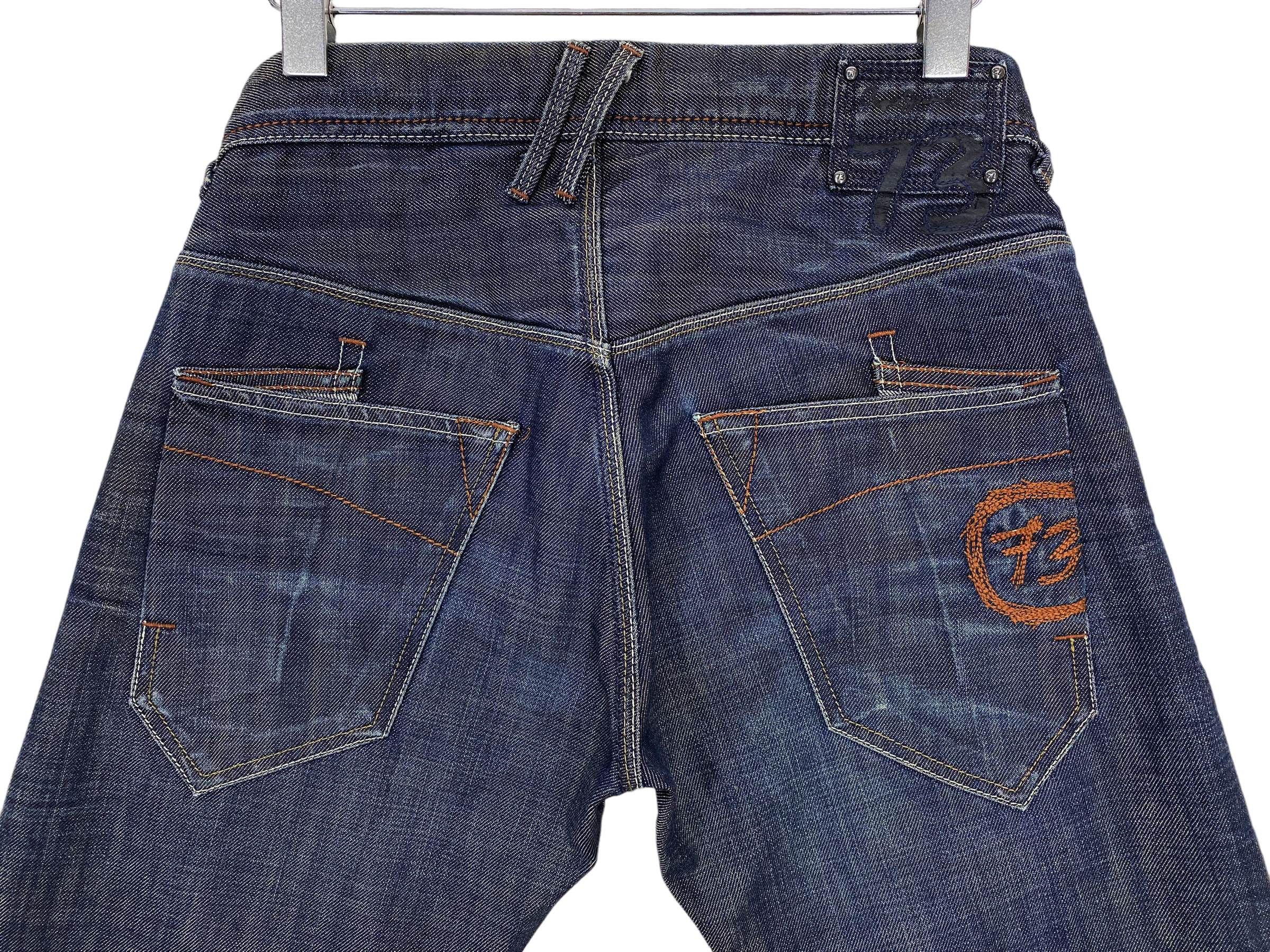 Pepe Jeans Straight Leg Denim Jeans Hip Hop Skateboards Jeans Pants Size US 31 - 10 Thumbnail