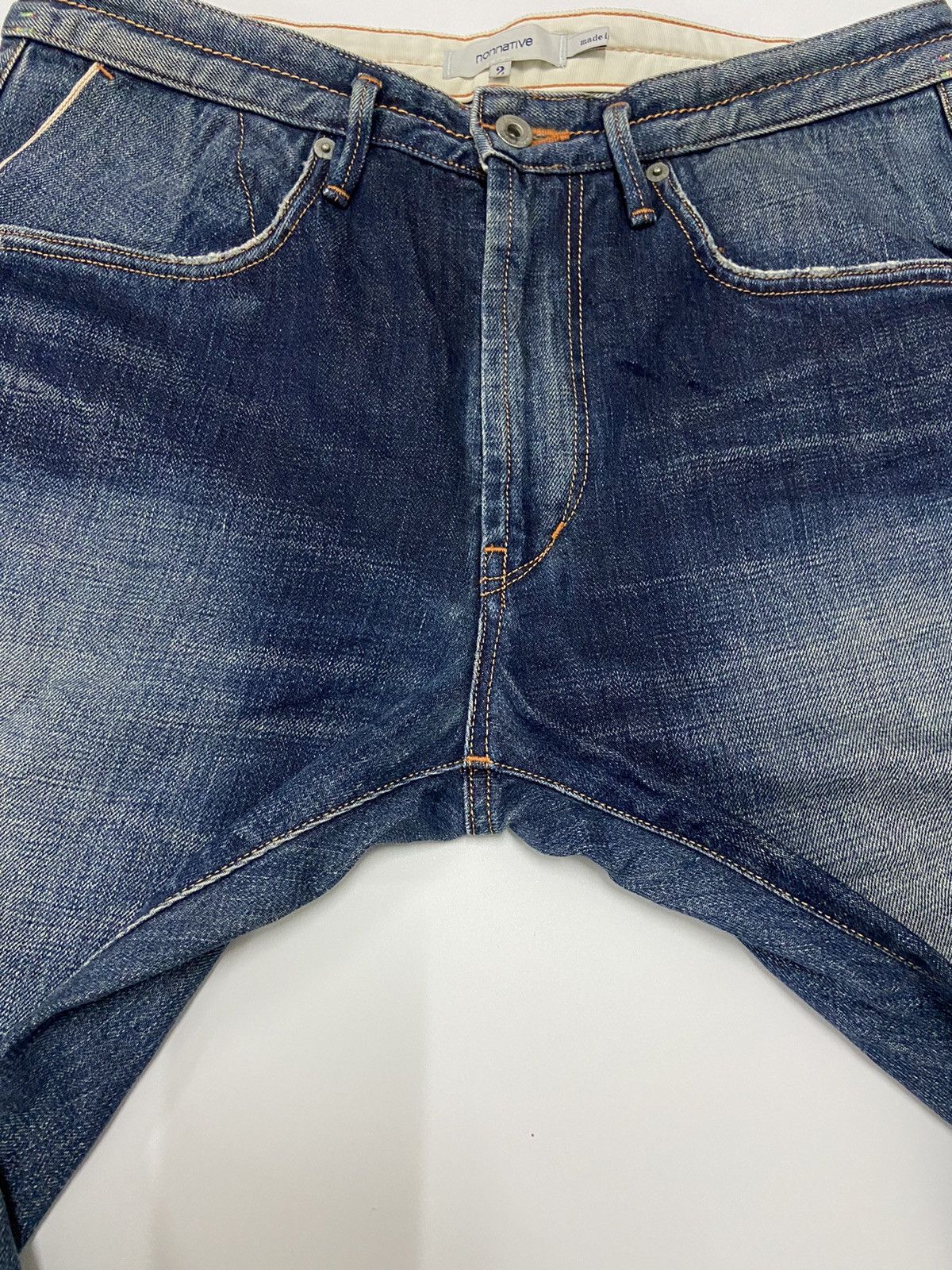 Japanese Brand × Nonnative NONNATIVE SELVEDGE DISTRESSED JEANS Size US 33 - 12 Thumbnail