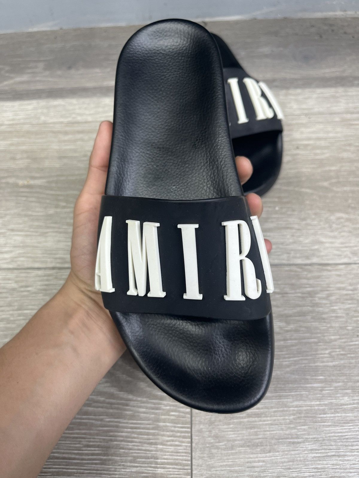 Amiri Amiri Logo Pool Slides Size US 6 / EU 39 - 4 Thumbnail