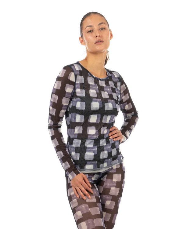 Henrik Vibskov !DS! SS22 Henrik Vibskov Dark Cubes Mesh Roundneck Size S / US 4 / IT 40 - 3 Thumbnail