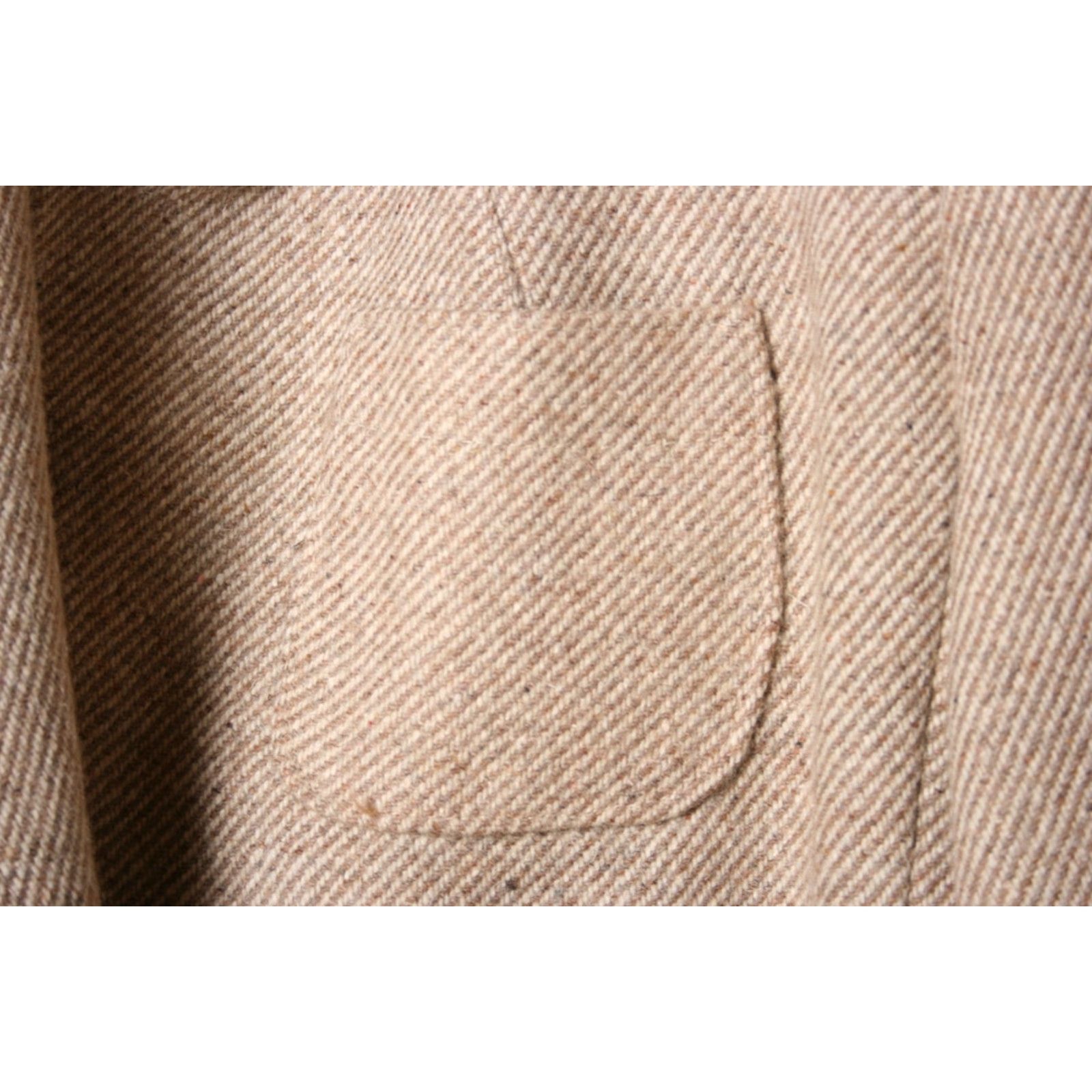 Vintage VINTAGE Light Brown Wool Equestrian Riding Jacket Blazer XS Women Button Closure Credit: Unbranded Size XS / US 0-2 / IT 36-38 - 3 Thumbnail