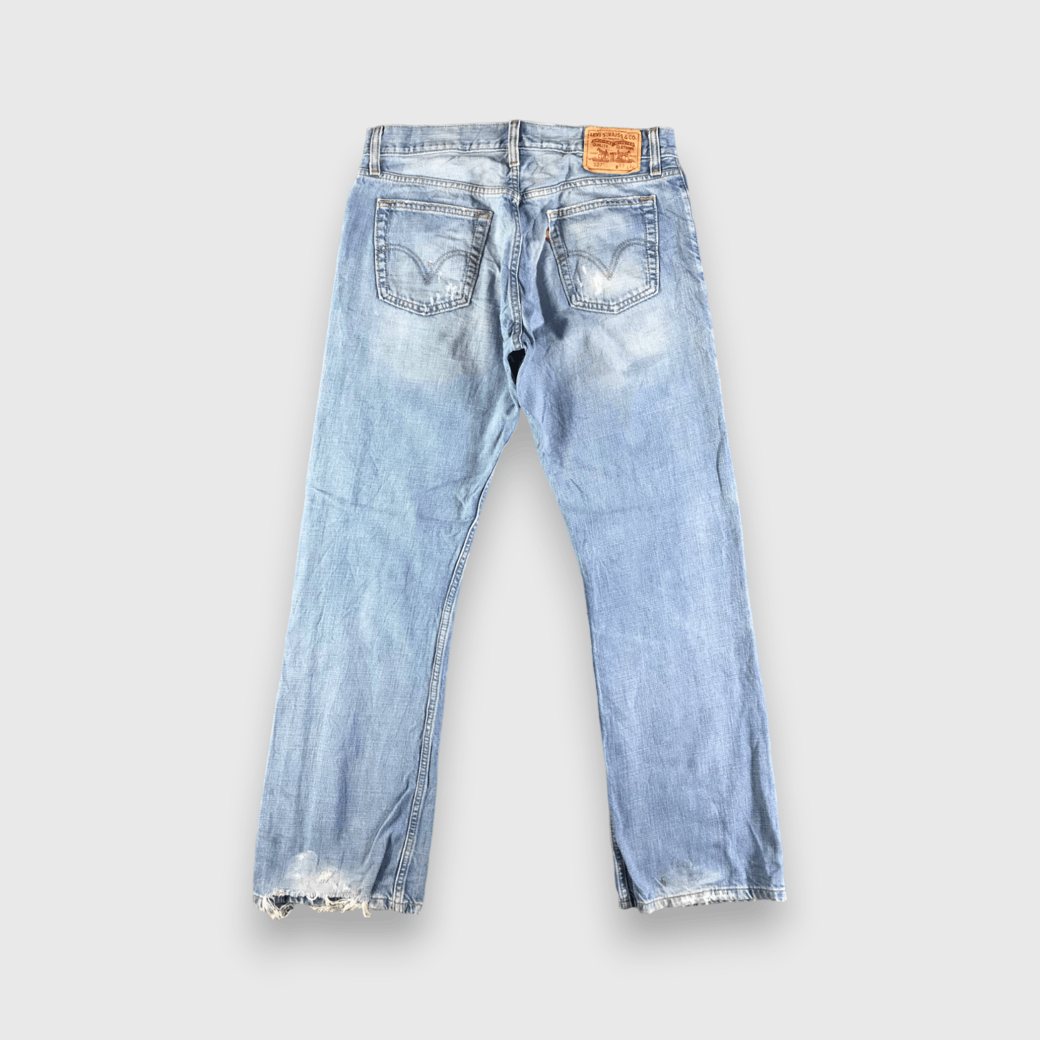 Levi's Vintage Blue Wash Levis 527 Flare Jeans-J4479 Size US 34 / EU 50 - 2 Thumbnail