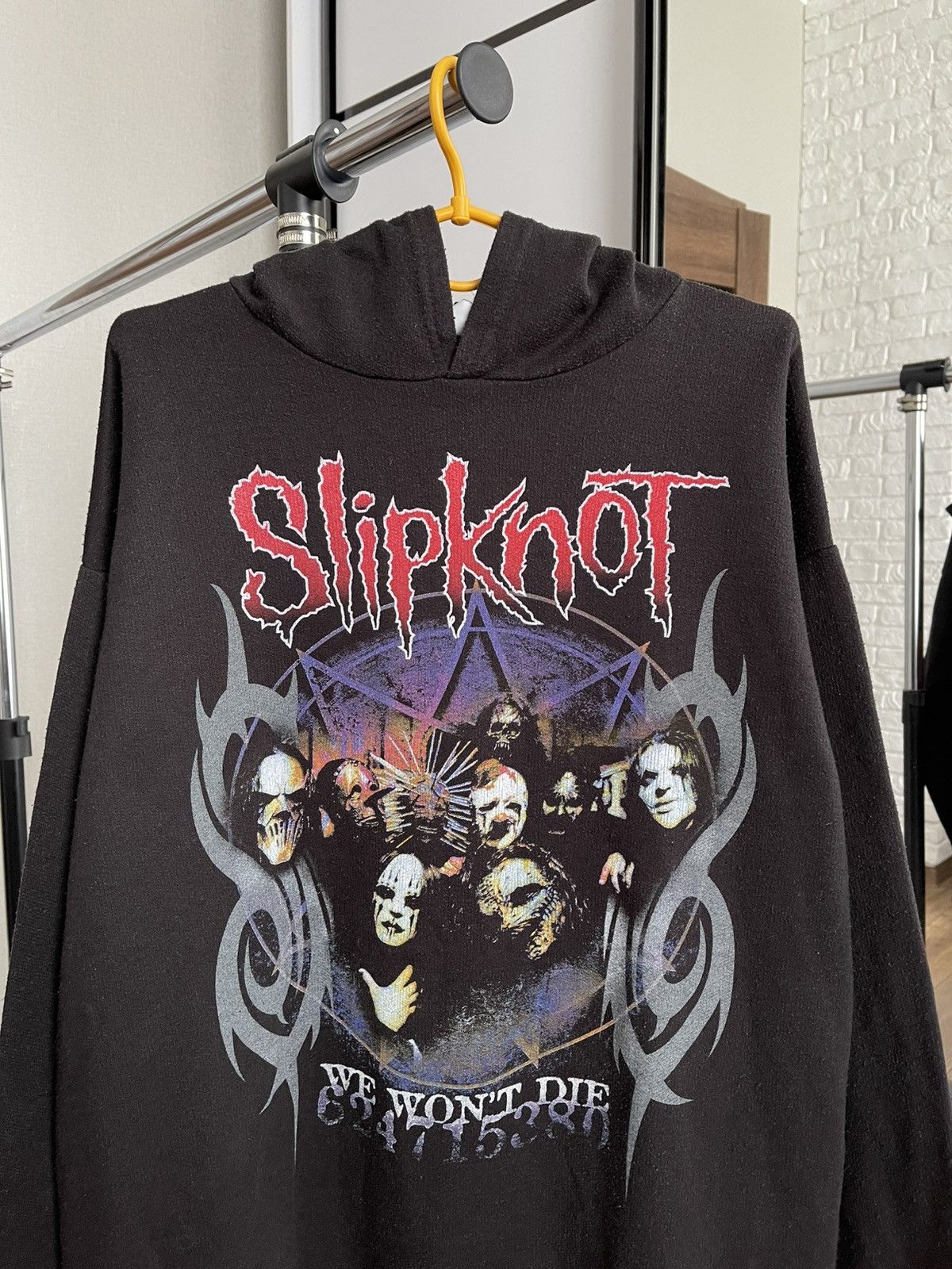 Slipknot Slipknot We Wont Die Rock Band Vintage Hoodie Pullover 90s Size US L / EU 52-54 / 3 - 4 Thumbnail