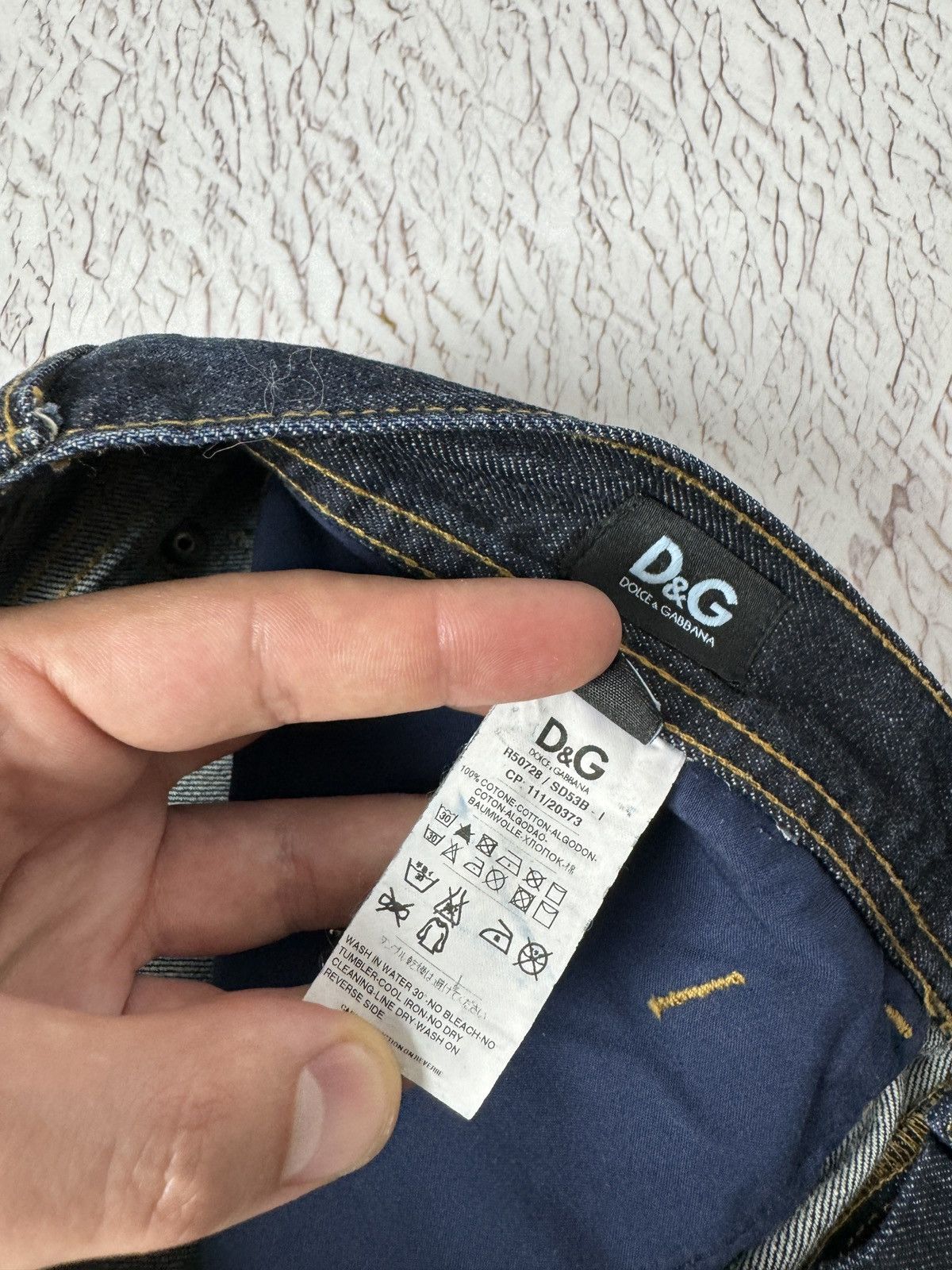 Dolce & Gabbana Dolce & Gabbana Distressed Indigo Denim Pants Jeans Size US 36 / EU 52 - 13 Thumbnail