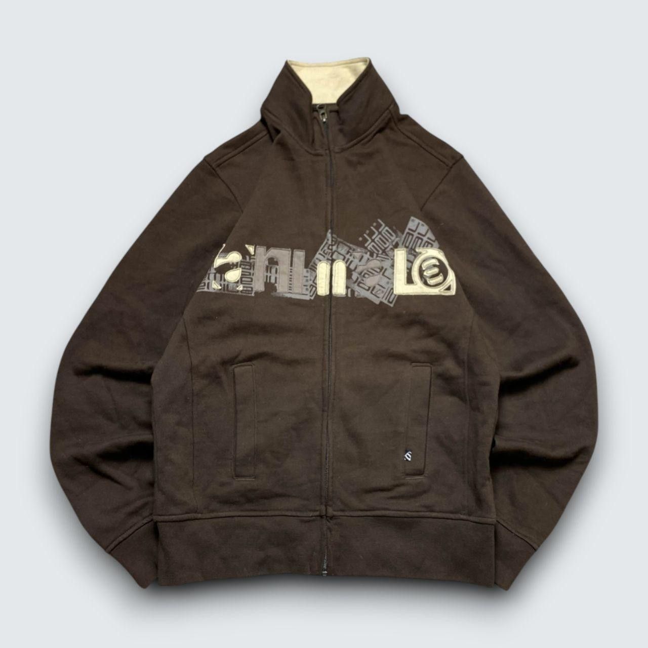 Japanese Brand 2000s Animal Zip Sweatshirt Brown S Size US S / EU 44-46 / 1 - 1 Thumbnail