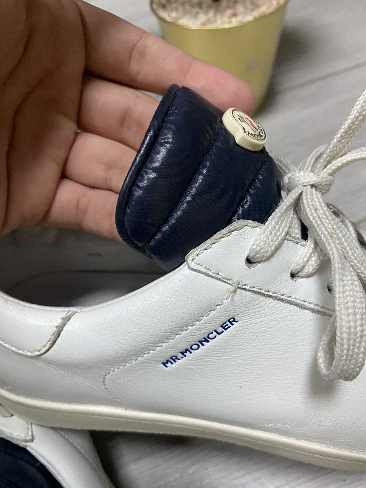 Moncler Moncler vintage Mr.Moncler leather sneakers Size US 7.5 / EU 40-41 - 10 Thumbnail