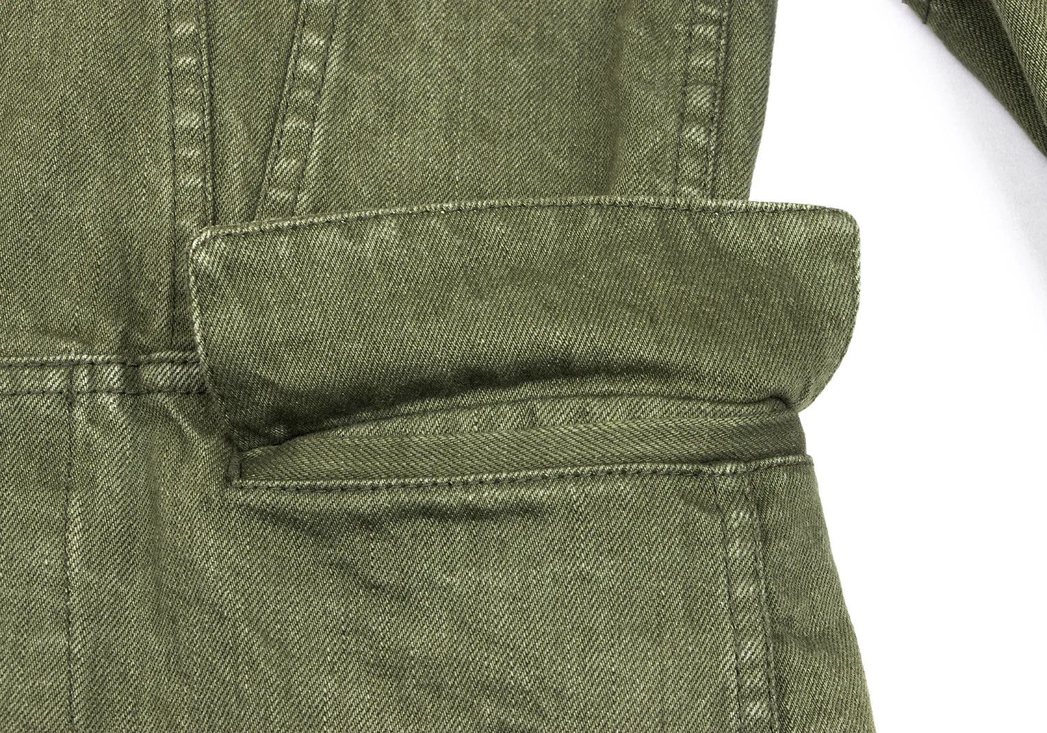 Junya Watanabe Button Design Denim Tailored Jacket in Khaki Size US M / EU 48-50 / 2 - 13 Thumbnail